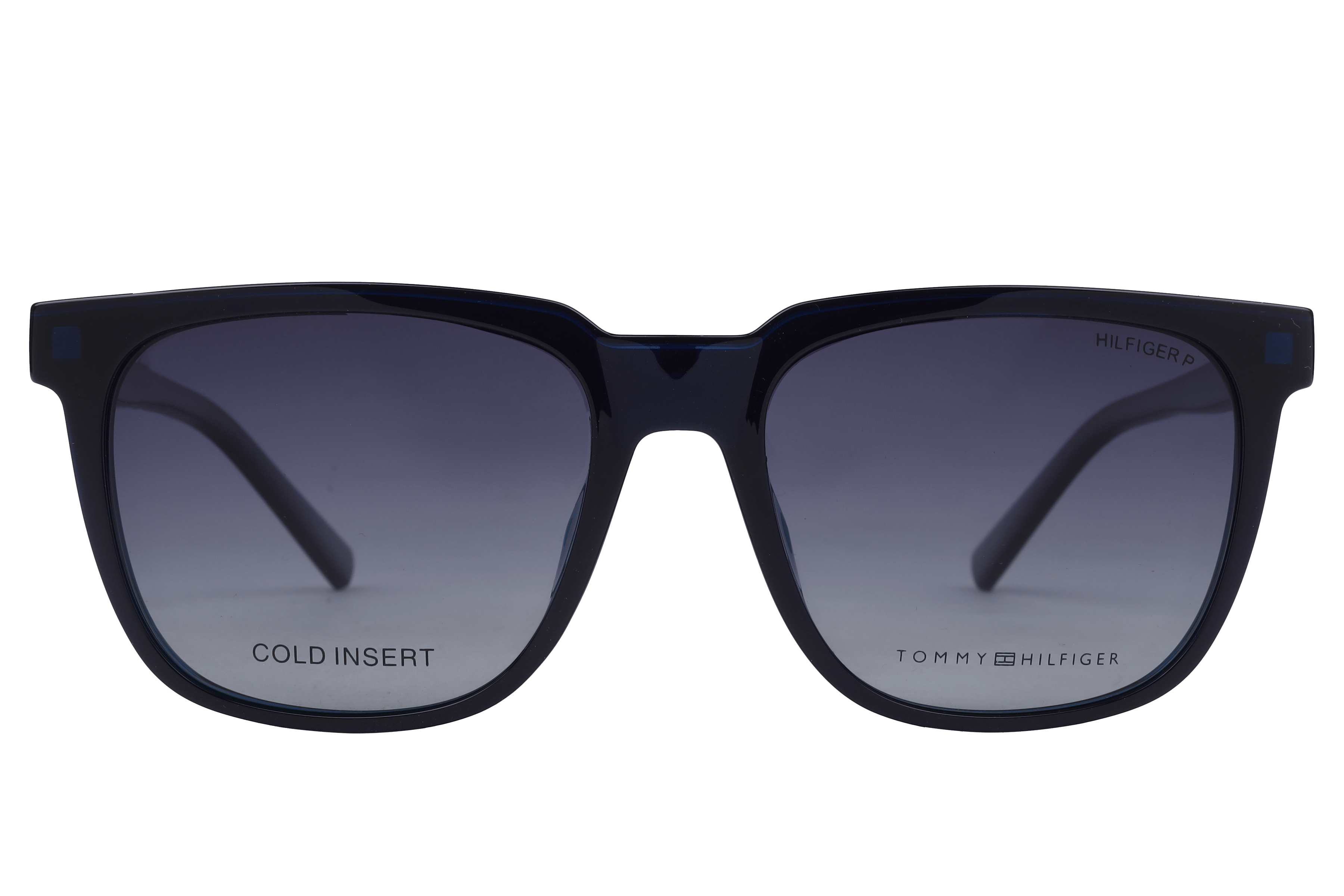 Tommy Hilfiger TH 1089 Sunglass Blue Male Full Shell Sunglass — Blue frame — view 2