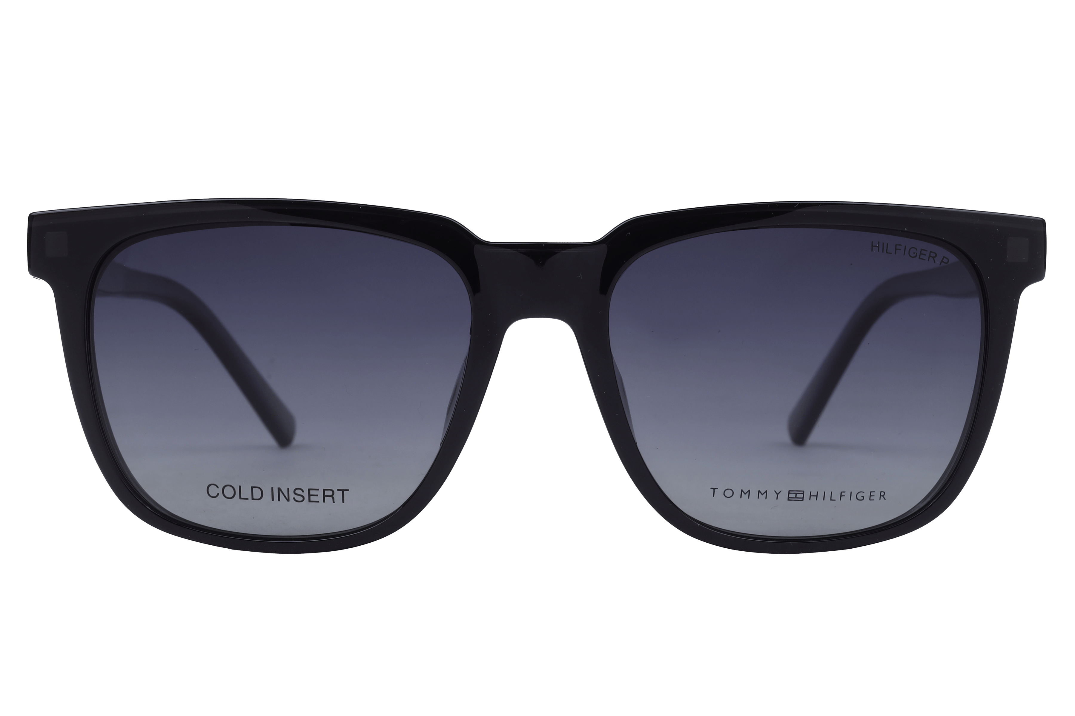 Tommy Hilfiger TH 1089 Sunglass Grey Male Full Shell Sunglass — Grey frame — view 2