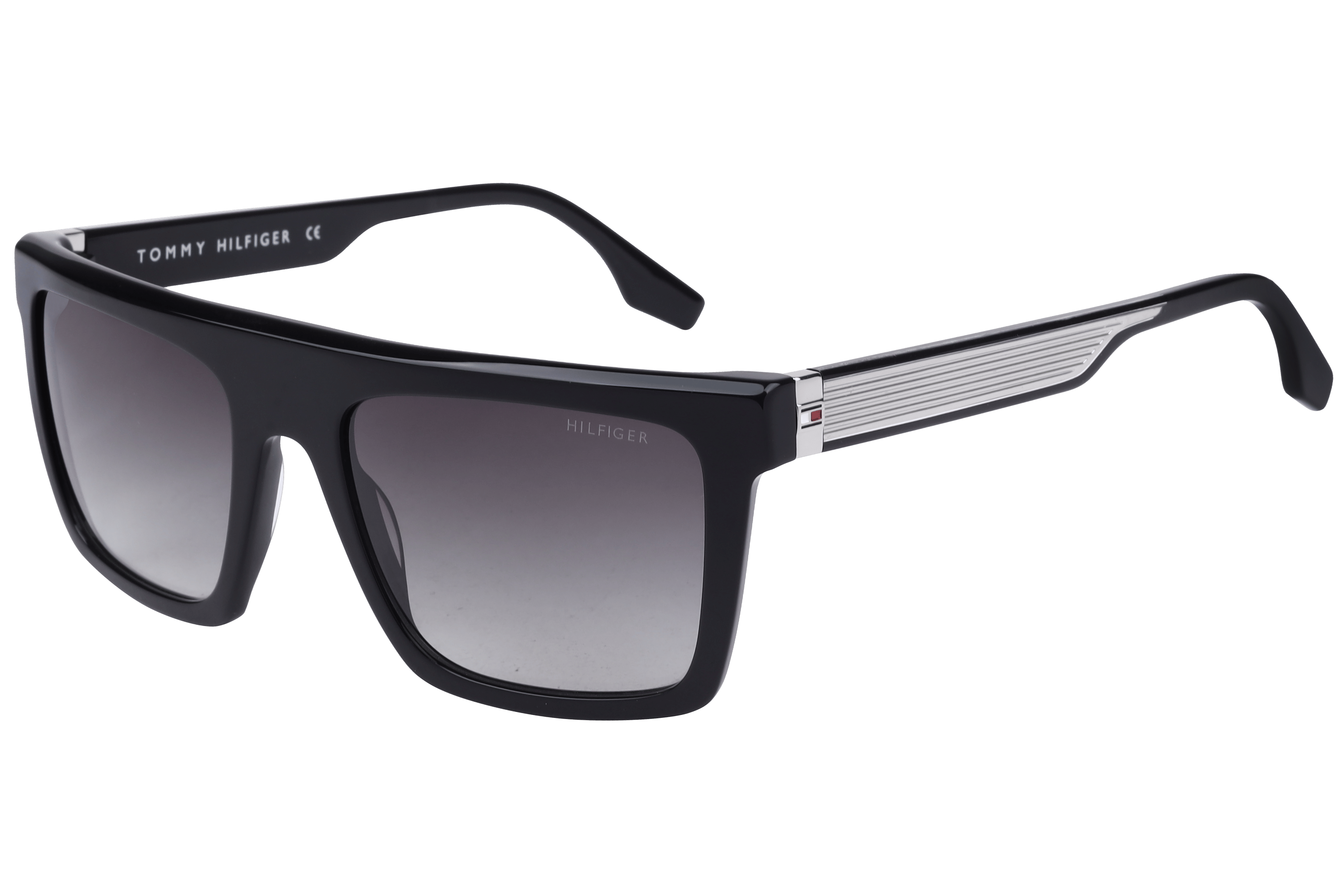 Tommy Hilfiger TH 2640 Sunglass Black Male Full Shell — Black frame