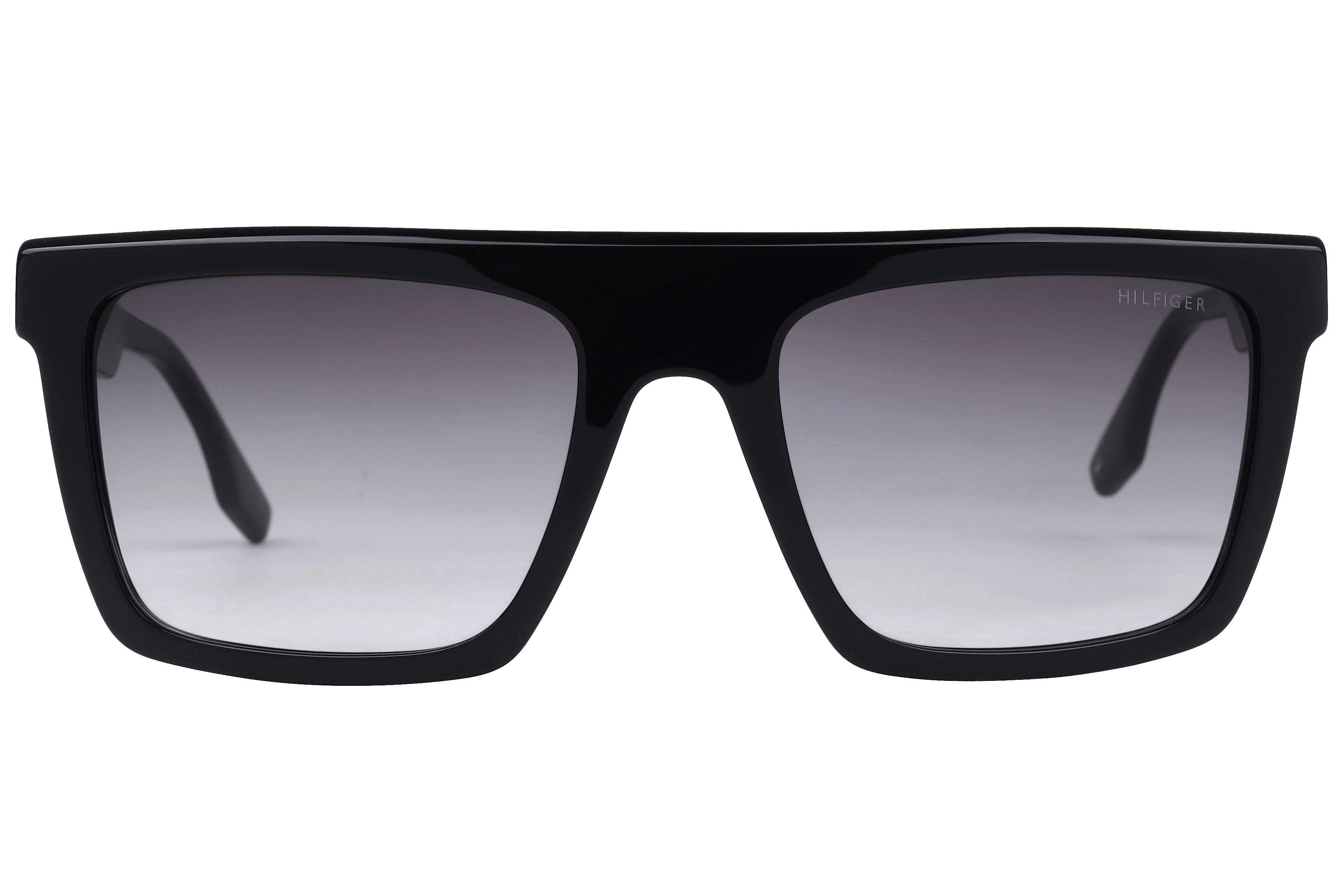 Tommy Hilfiger TH 2640 Sunglass Black Male Full Shell Sunglass — Black frame — view 2