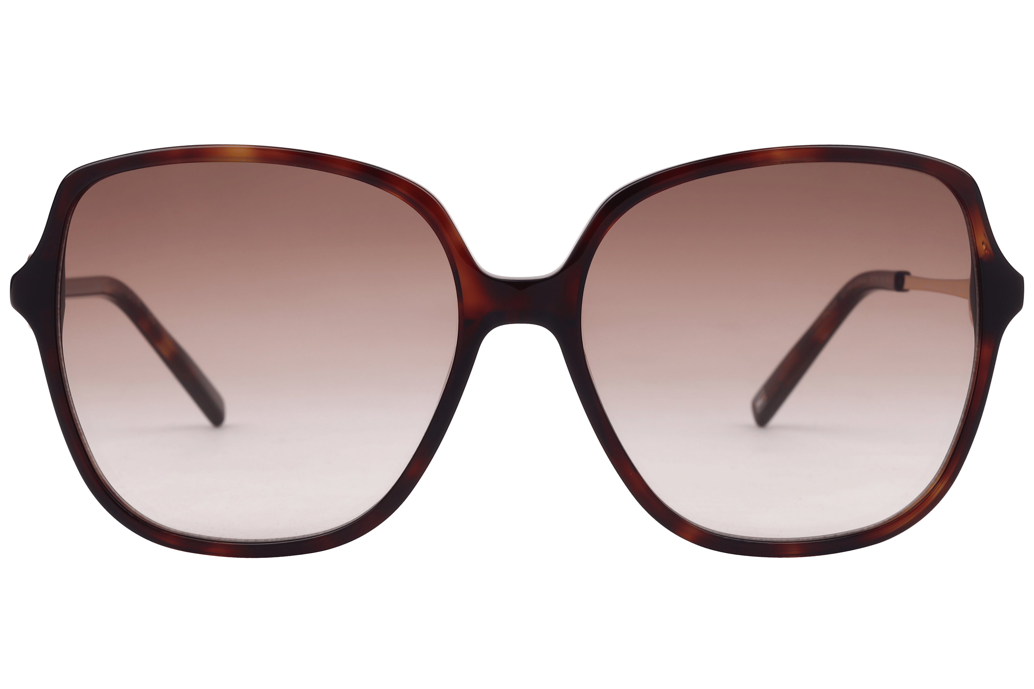 Tommy Hilfiger TH 2635 Sunglass Havana Female Full Metal Sunglass — Havana frame — view 2