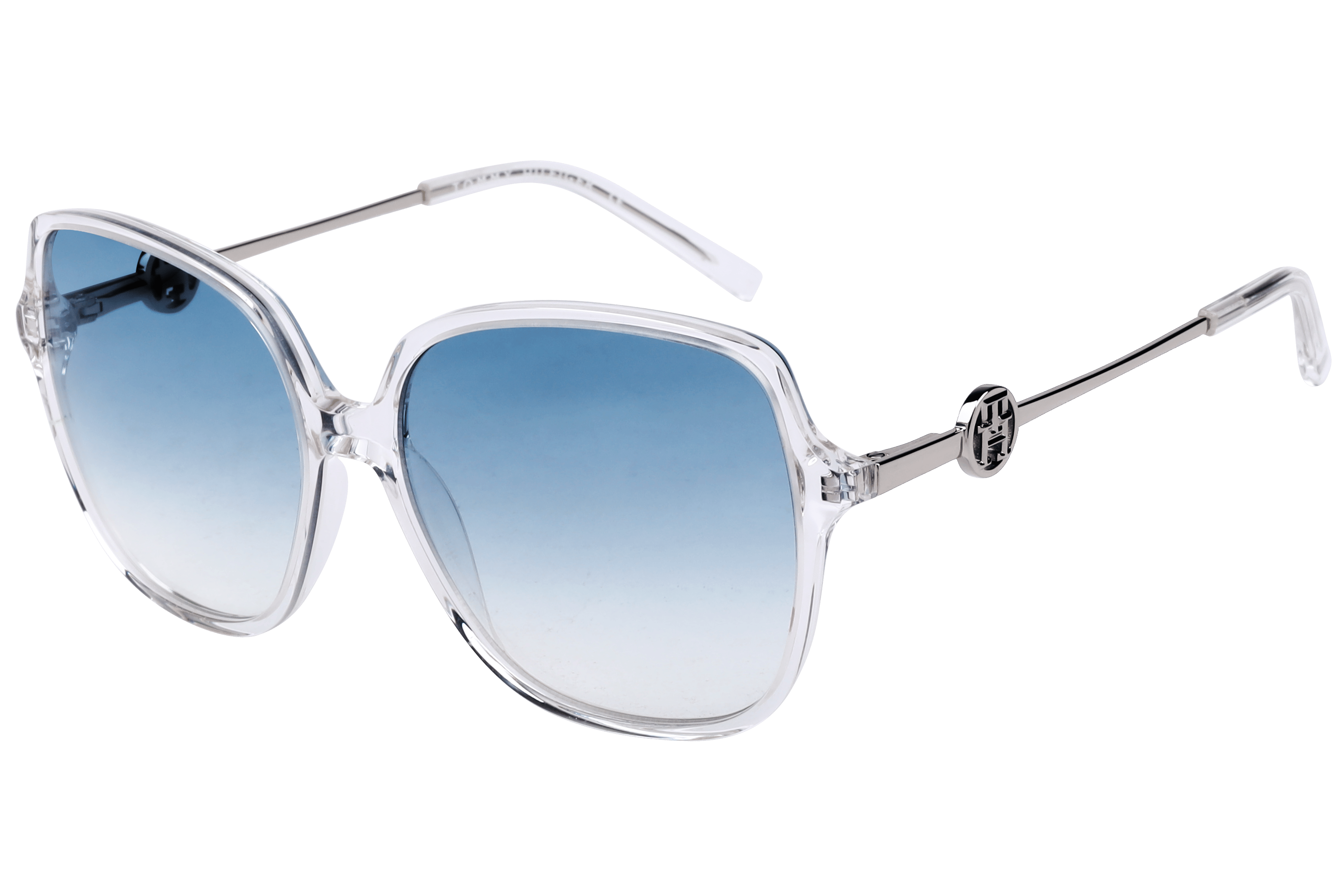 Tommy Hilfiger TH 2635 Sunglass Transparent Female Full Meta — Transparent frame