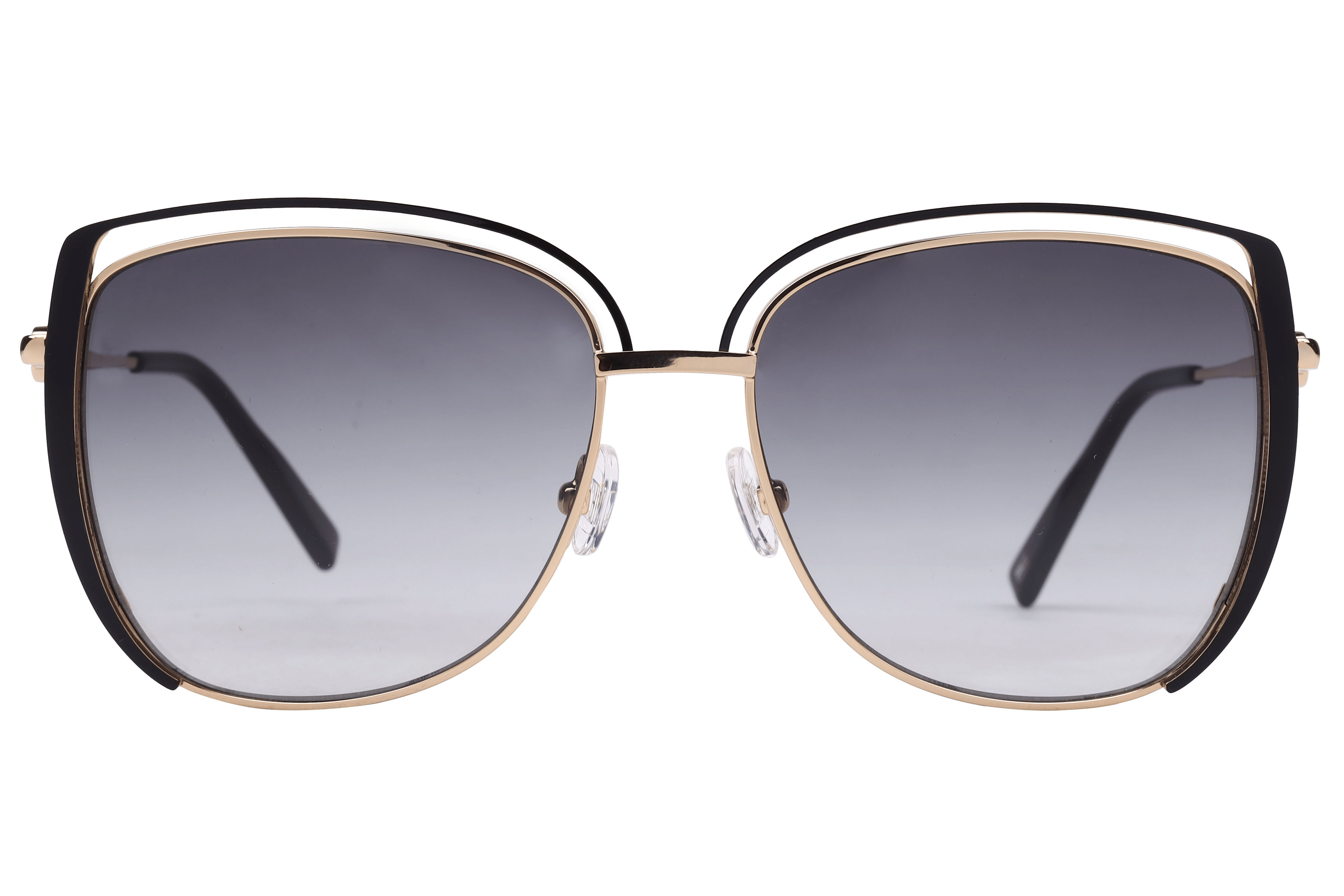 Tommy Hilfiger TH 2648 Sunglass Black Female Full Metal Sunglass — Black frame — view 2
