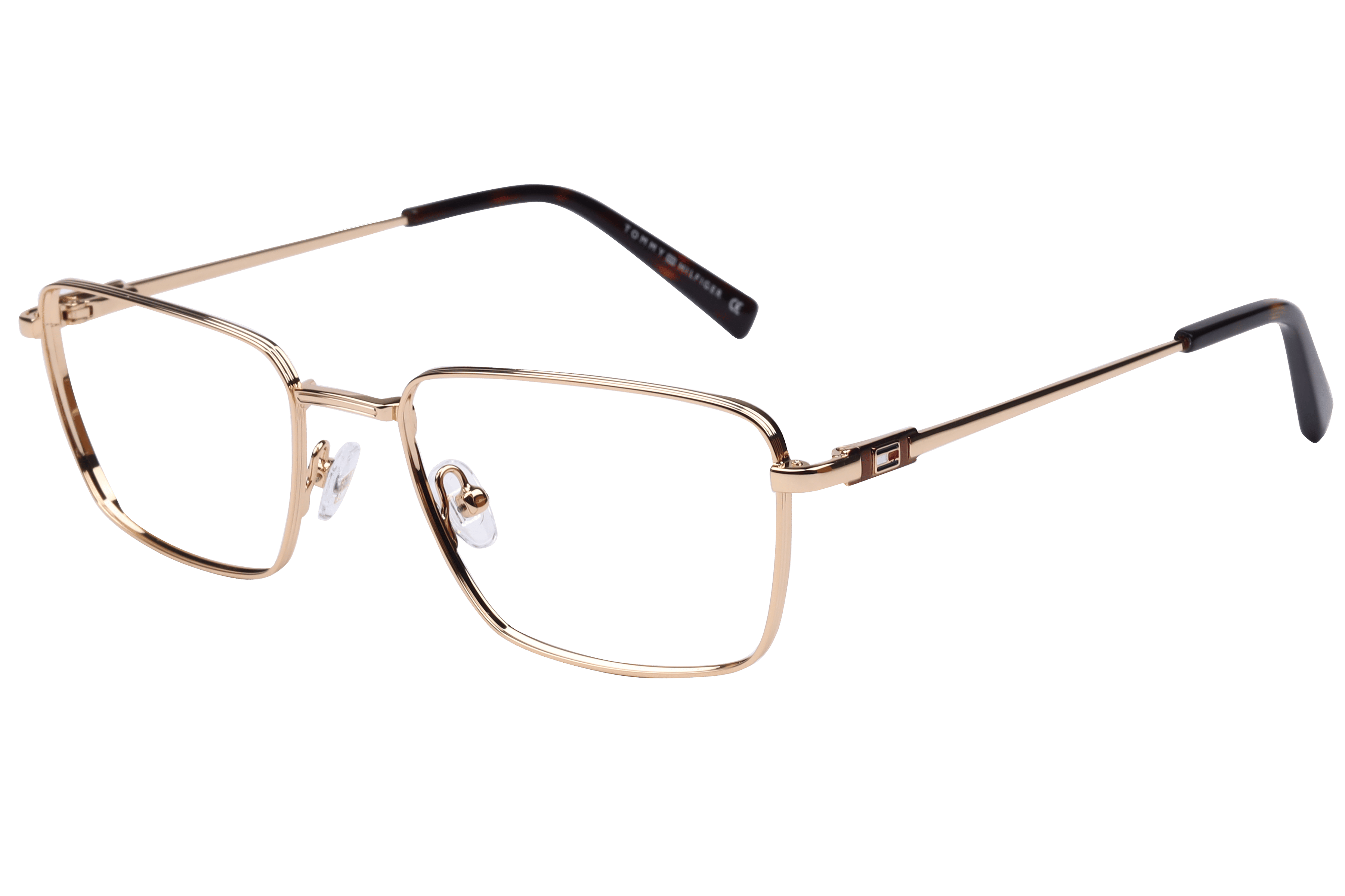 Tommy Hilfiger TH 5402 Frame Gold Male Full Stainless Steel — Gold frame