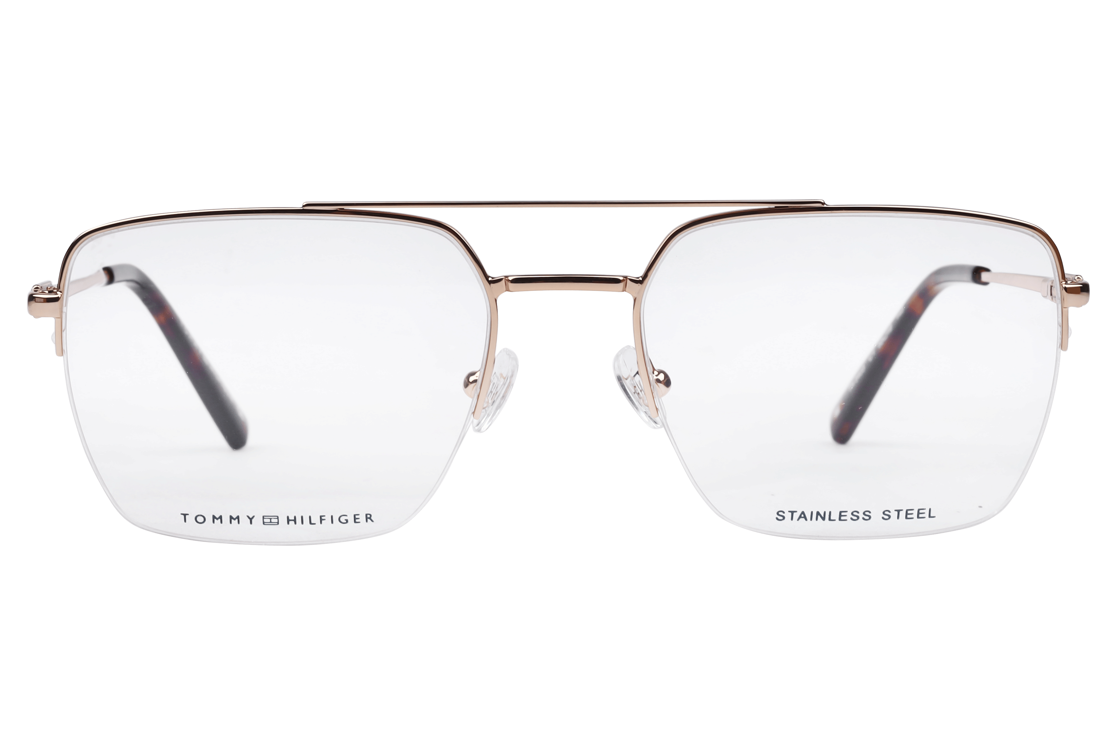 Tommy Hilfiger TH 5403 Frame Gold Male Supra Stainless Steel Frame — Gold frame — view 2