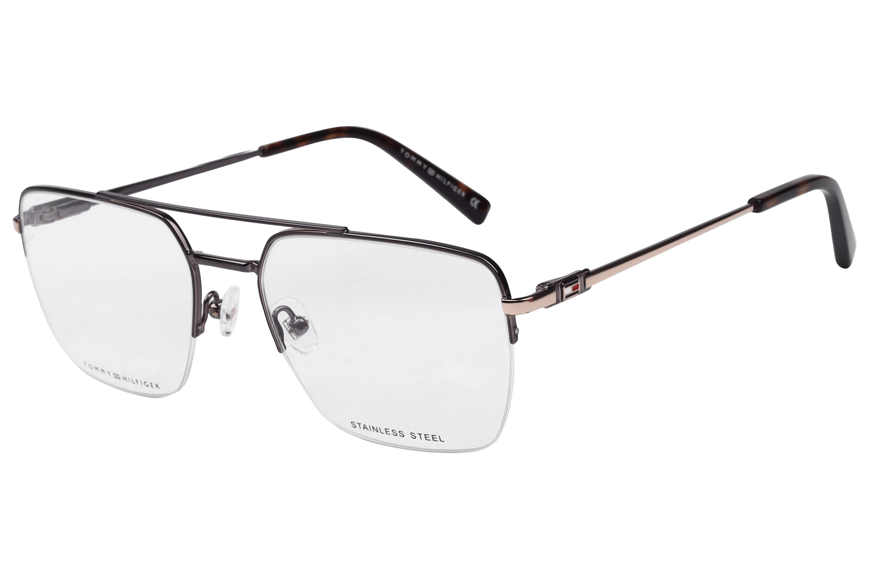 Tommy Hilfiger TH 5403 Frame Gun Metal Male Supra Stainless — Gun Metal frame