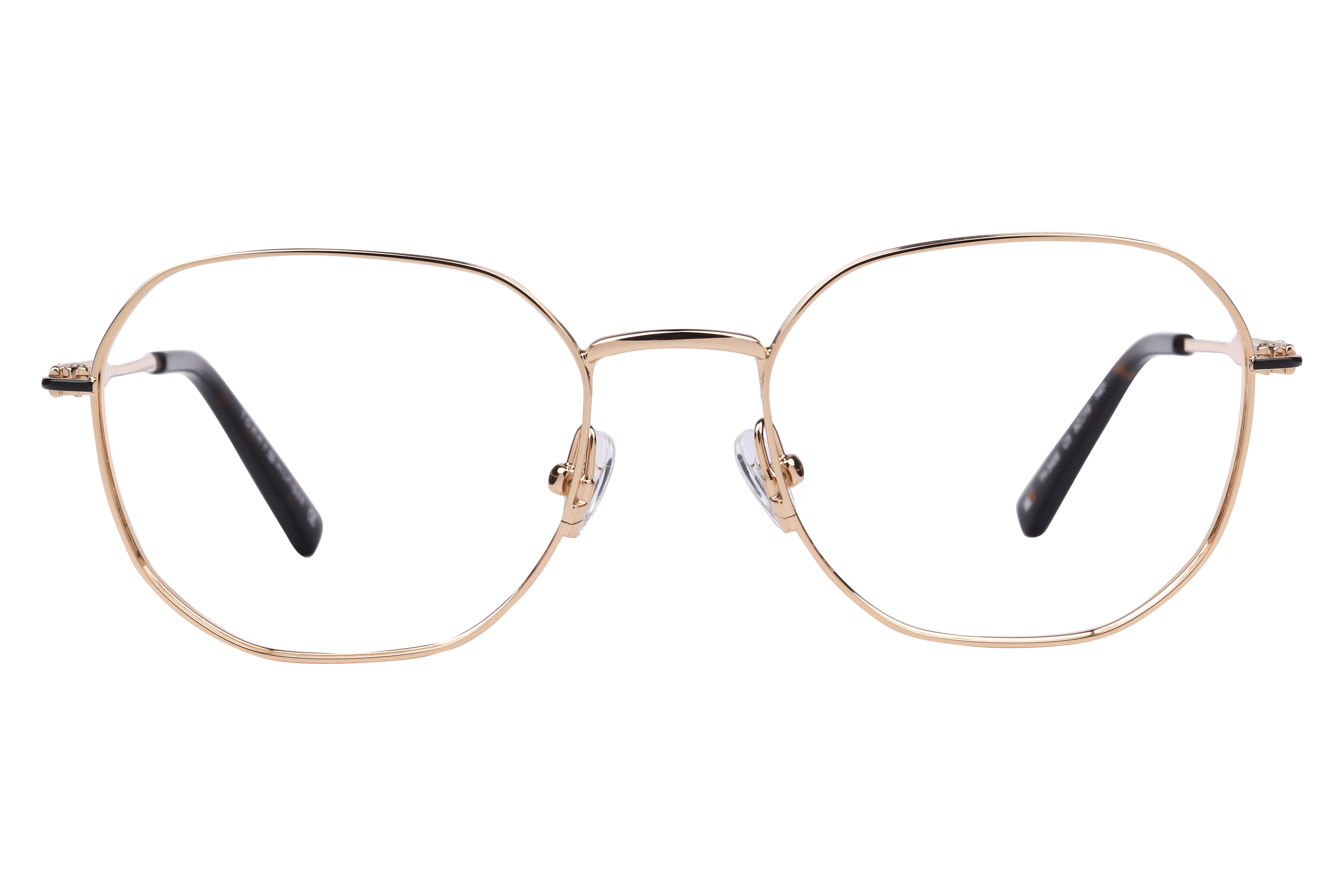 Tommy Hilfiger TH 5406 Frame Gold Male Full Stainless Steel Frame — Gold frame — view 2