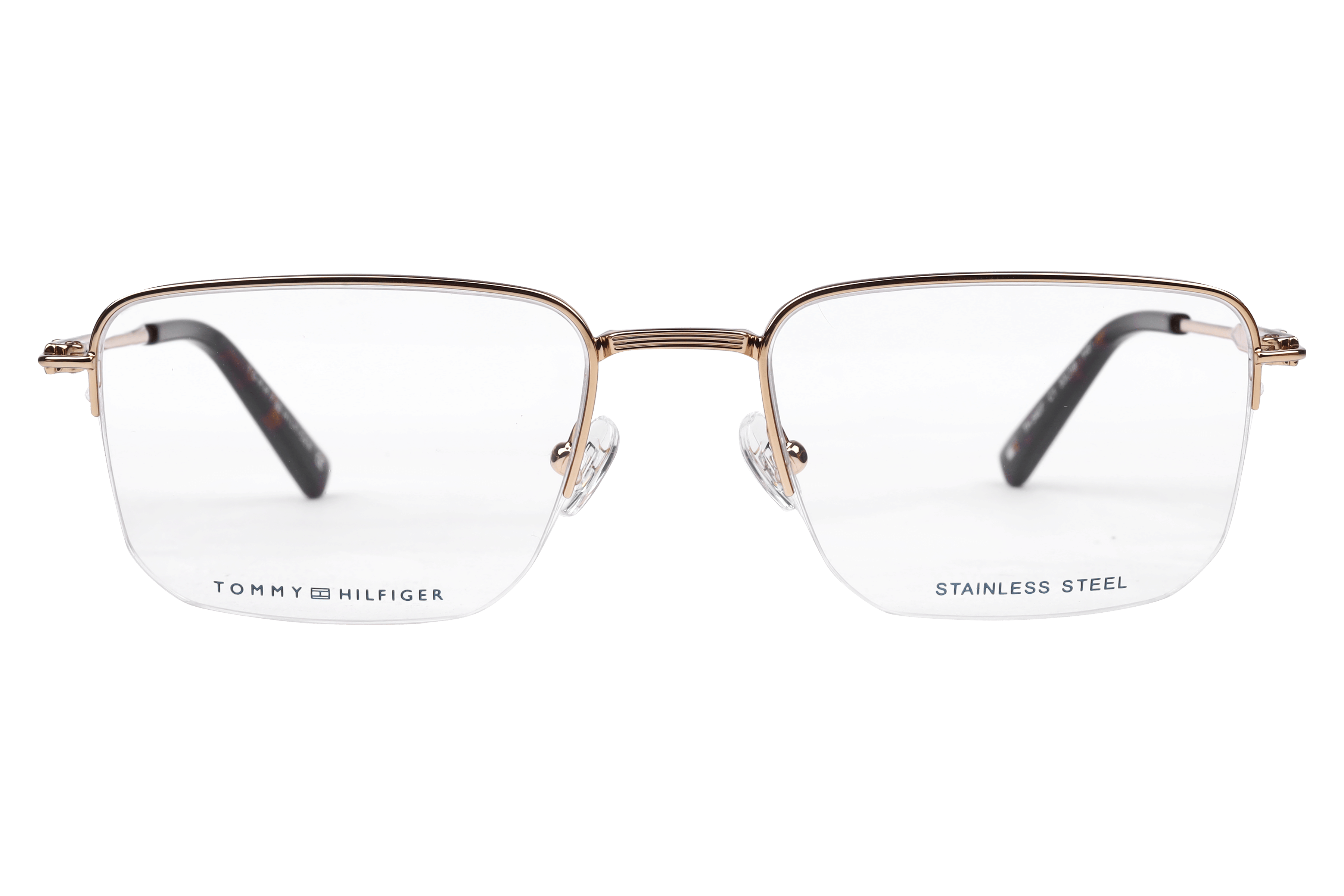 Tommy Hilfiger TH 5407 Frame Gold Male Supra Stainless Steel Frame — Gold frame — view 2
