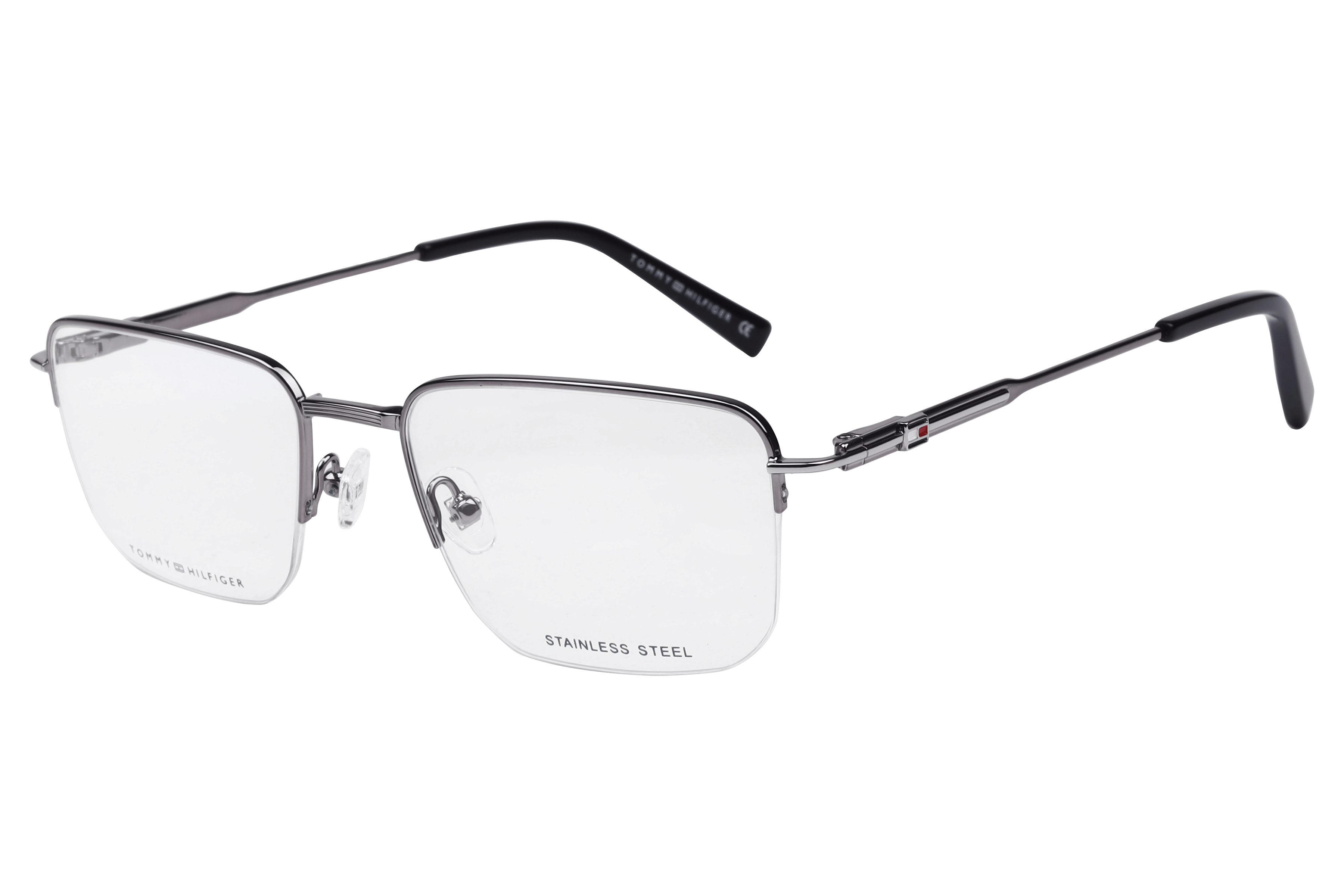 Tommy Hilfiger TH 5407 Frame Gun Metal Male Supra Stainless — Gun Metal frame