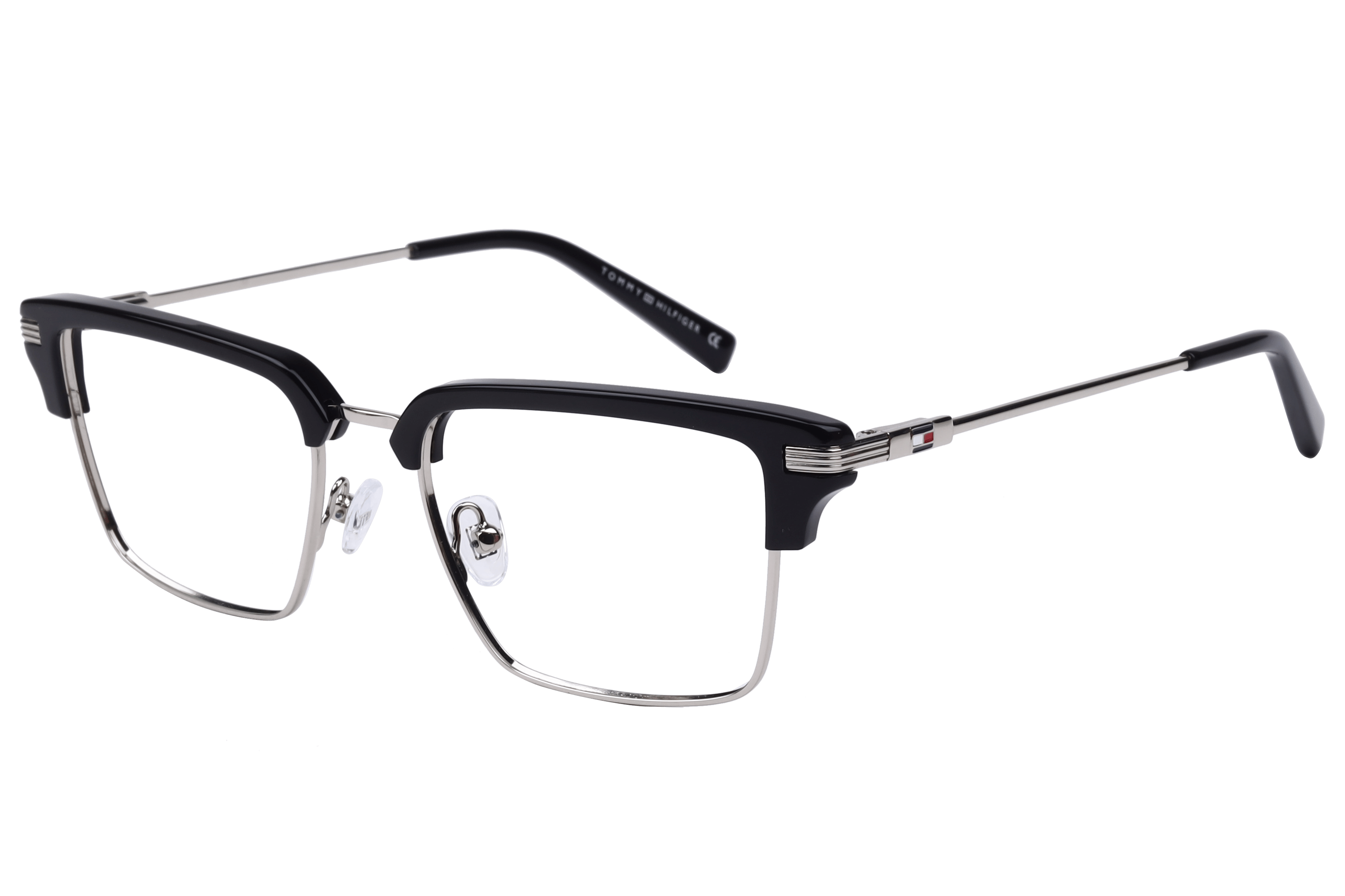 Tommy Hilfiger TH 5408 Frame Silver Male Full Metal — Silver frame