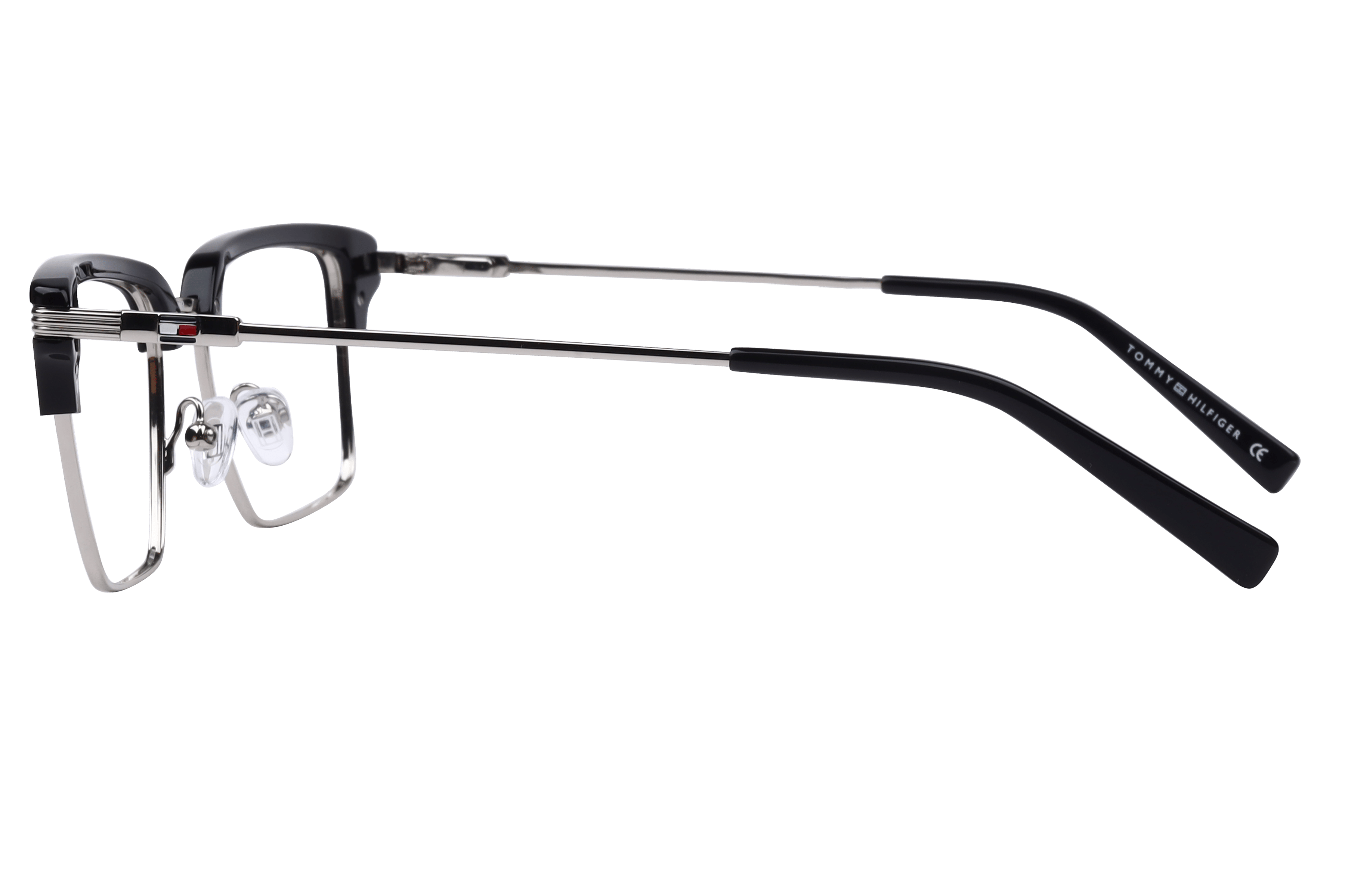 Tommy Hilfiger TH 5408 Frame Silver Male Full Metal Frame — Silver frame — view 3
