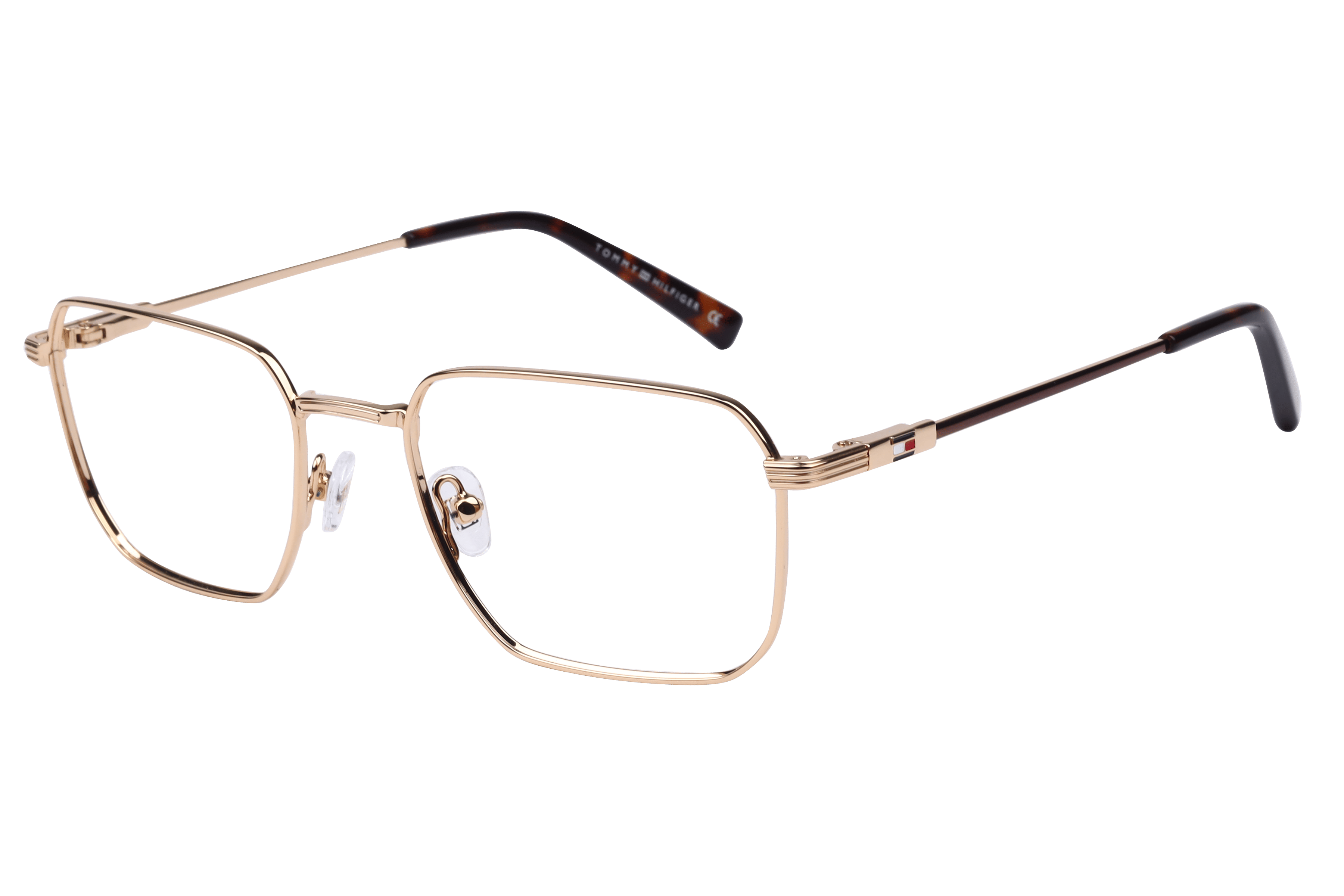 Tommy Hilfiger TH 5409 Frame Gold Male Full Stainless Steel — Gold frame