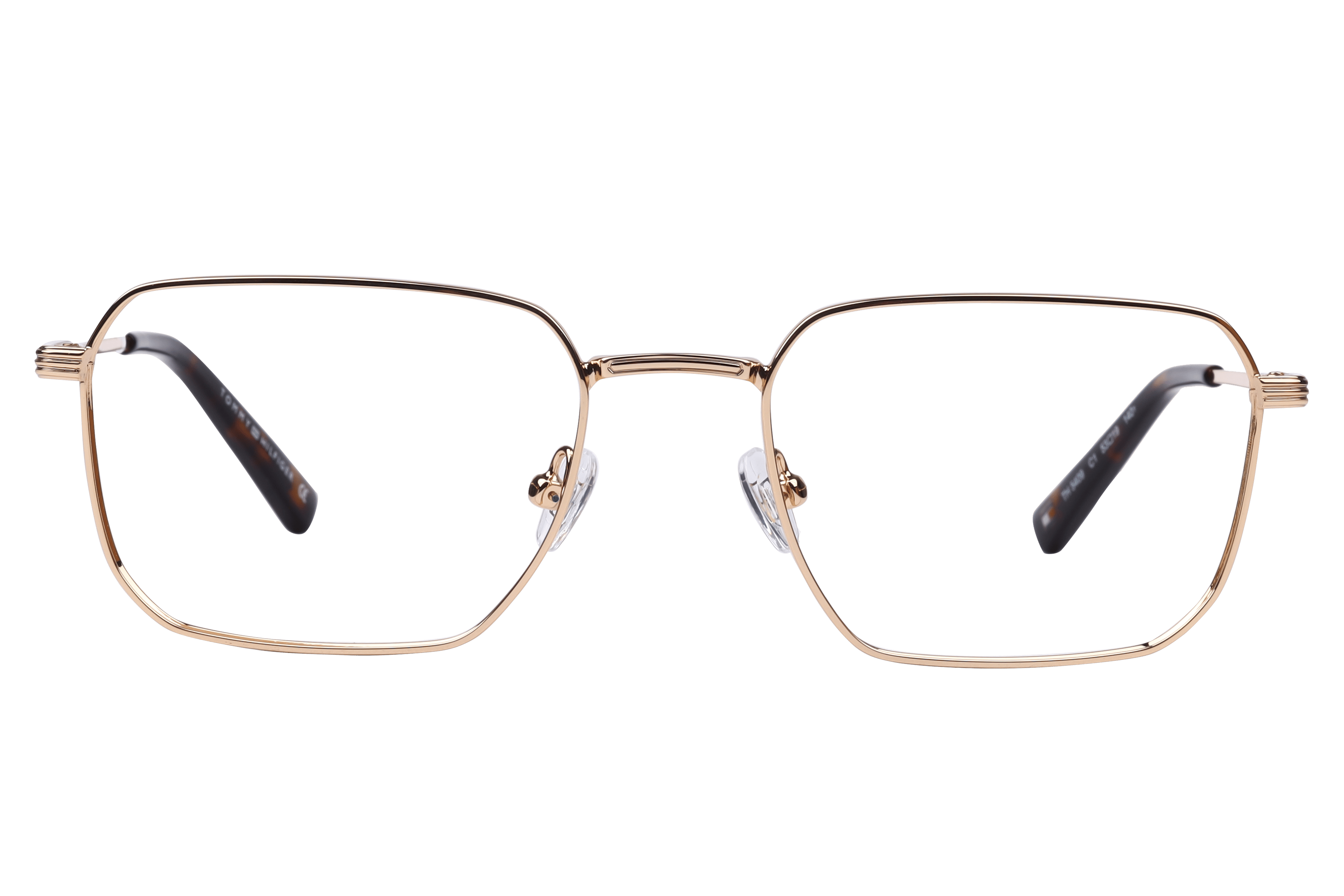 Tommy Hilfiger TH 5409 Frame Gold Male Full Stainless Steel Frame — Gold frame — view 2
