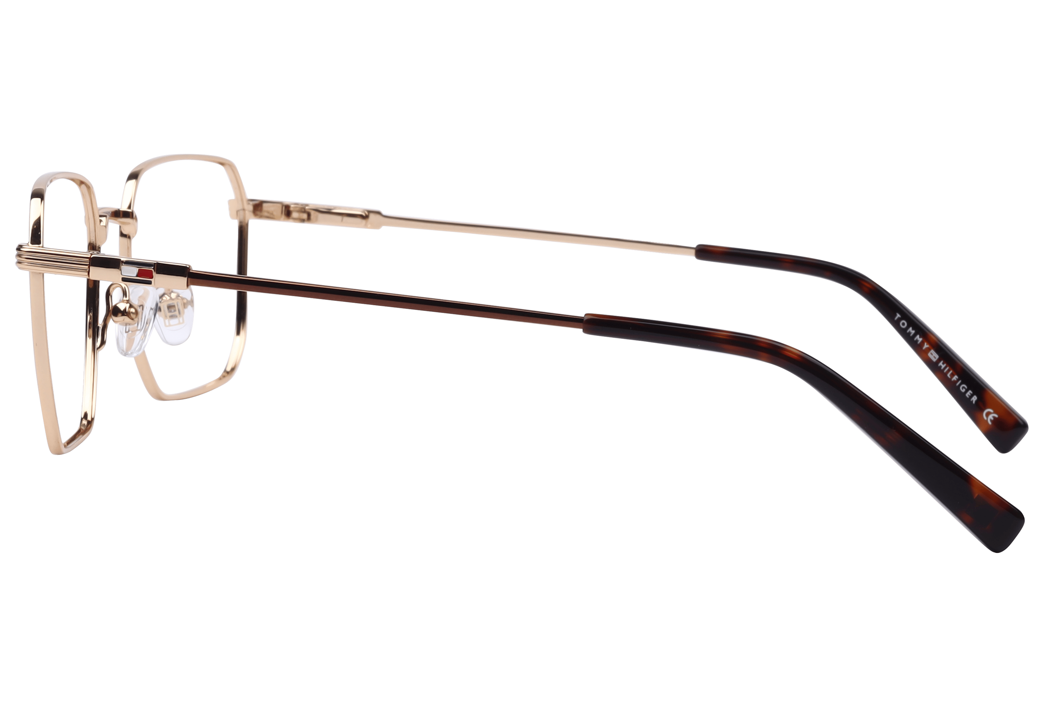 Tommy Hilfiger TH 5409 Frame Gold Male Full Stainless Steel Frame — Gold frame — view 3