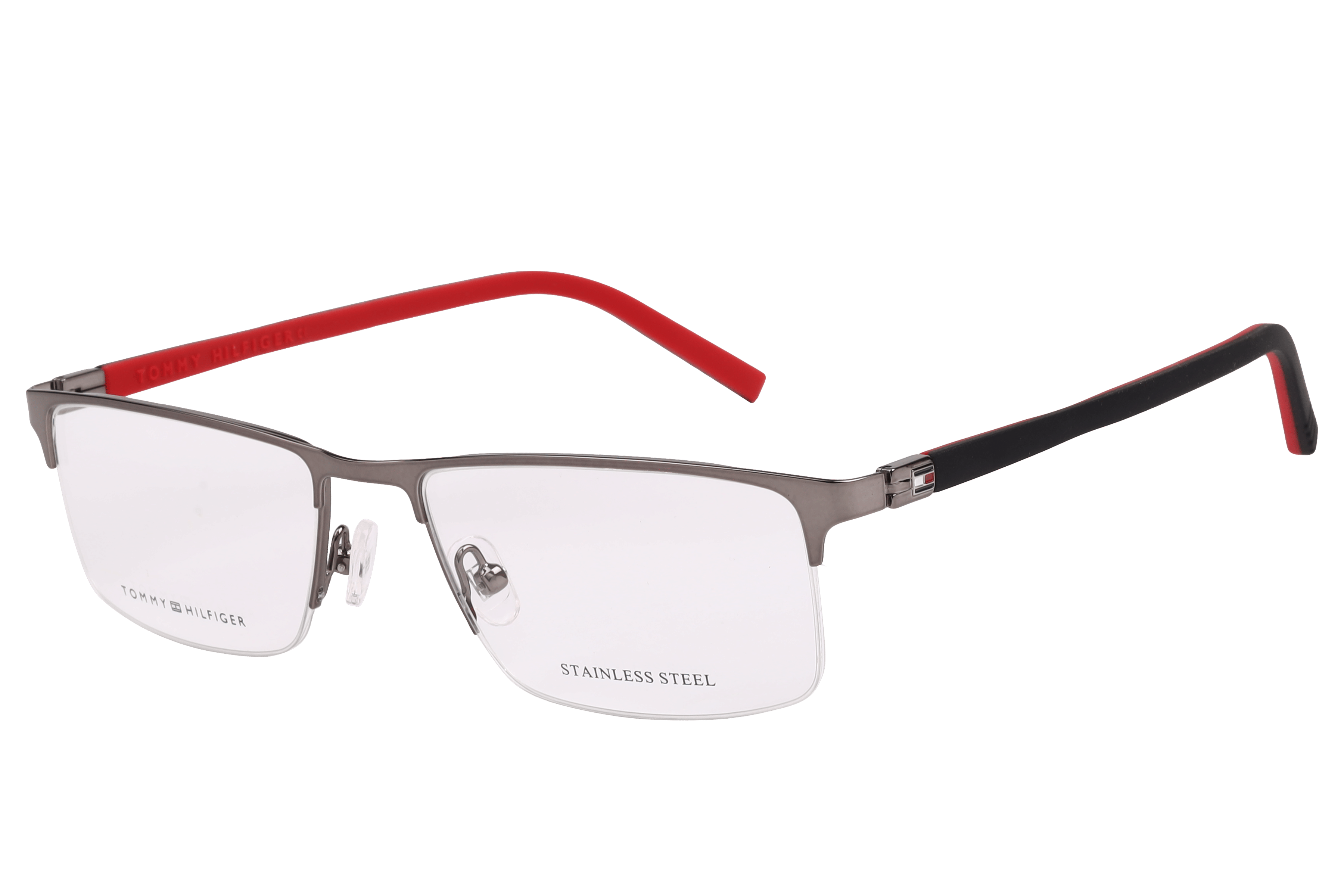 Tommy Hilfiger TH 6222 Frame Gun Metal Male Supra Rubber — Gun Metal frame