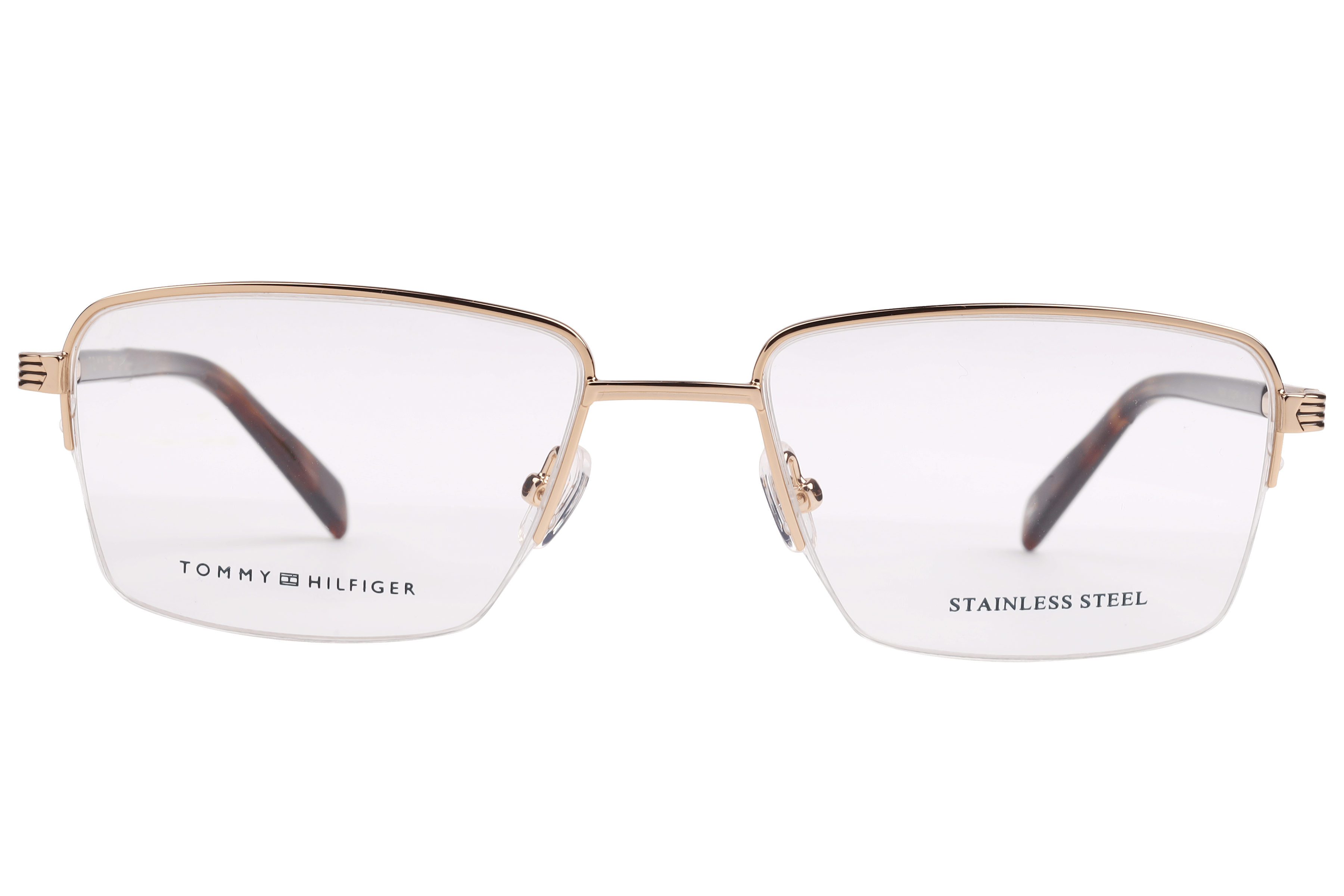 Tommy Hilfiger TH 6308 Frame Gold Male Supra Shell Frame — Gold frame — view 2