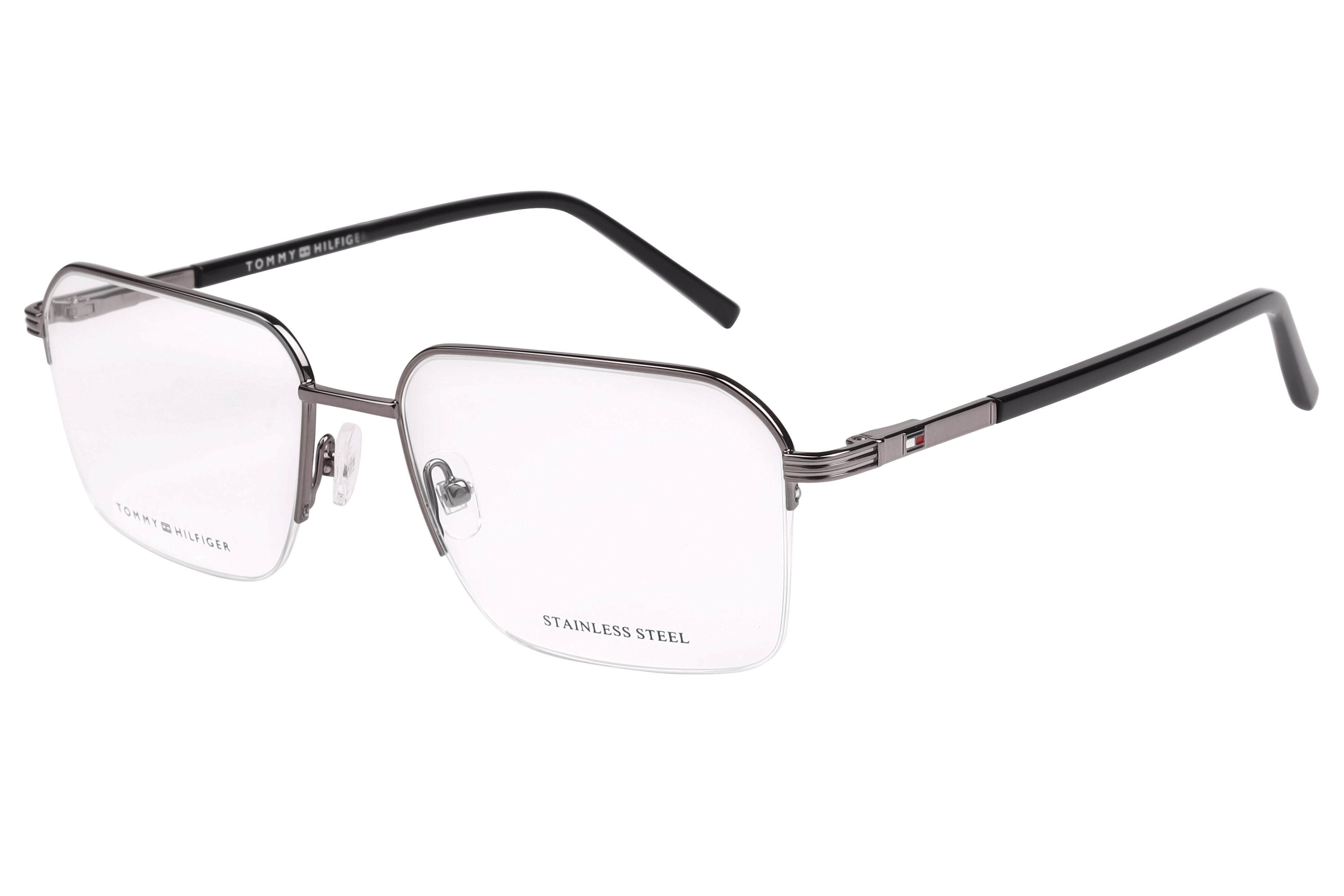 Tommy Hilfiger TH 6307 Frame Gun Metal Male Supra Shell — Gun Metal frame