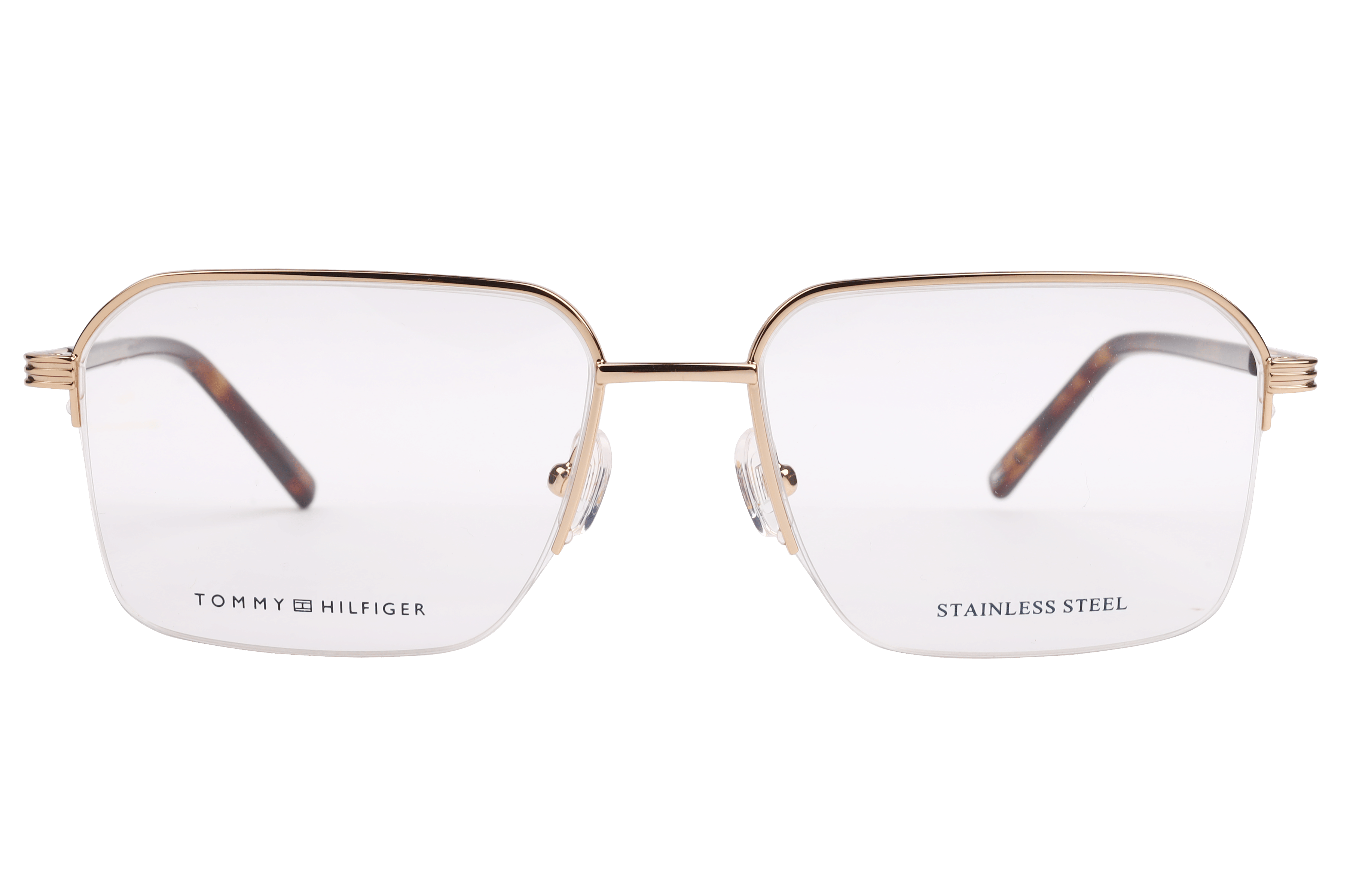 Tommy Hilfiger TH 6307 Frame Gold Male Supra Shell Frame — Gold frame — view 2