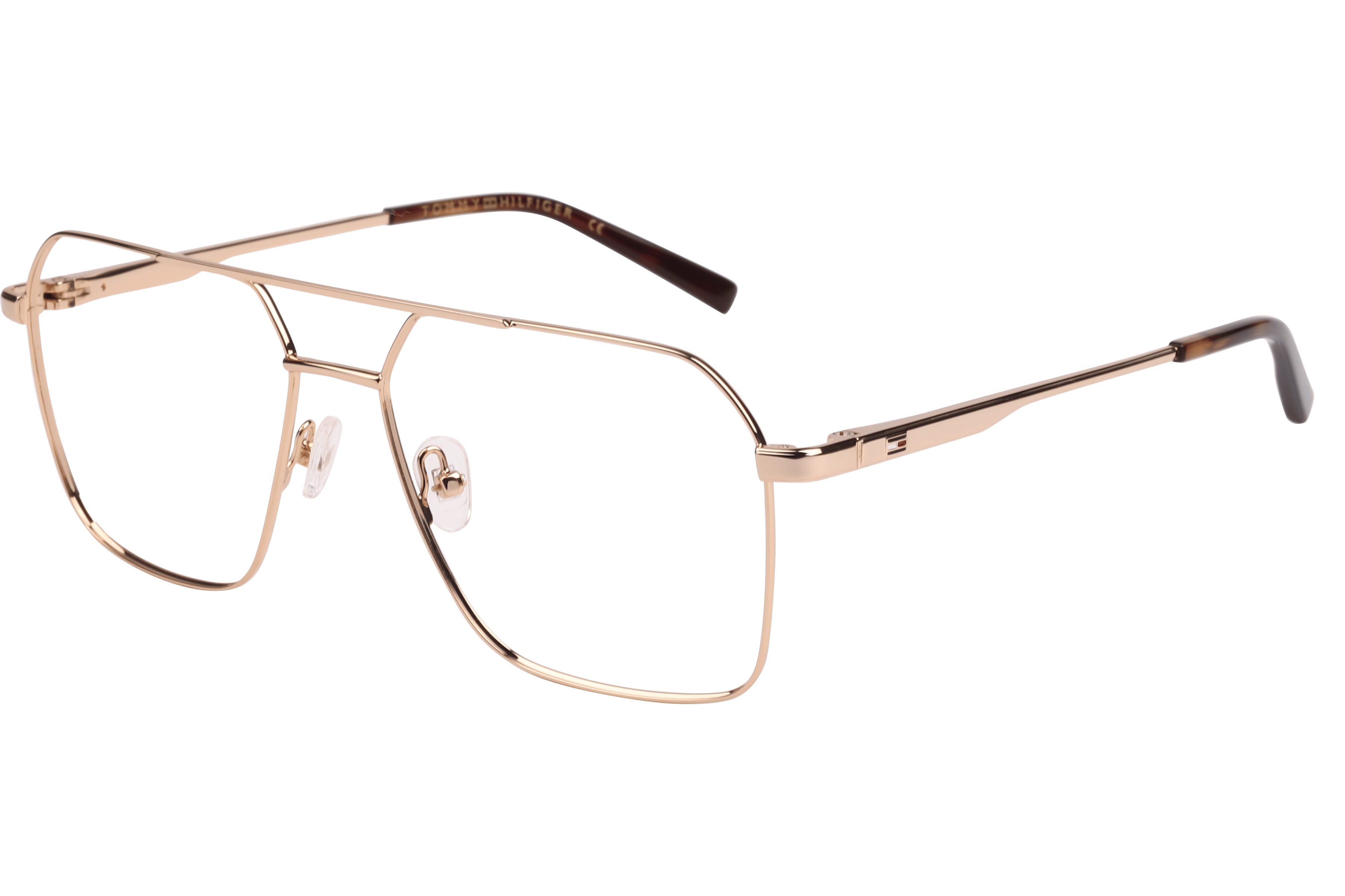 Tommy Hilfiger TH 6309 Frame Gold Male Full Stainless Steel — Gold frame