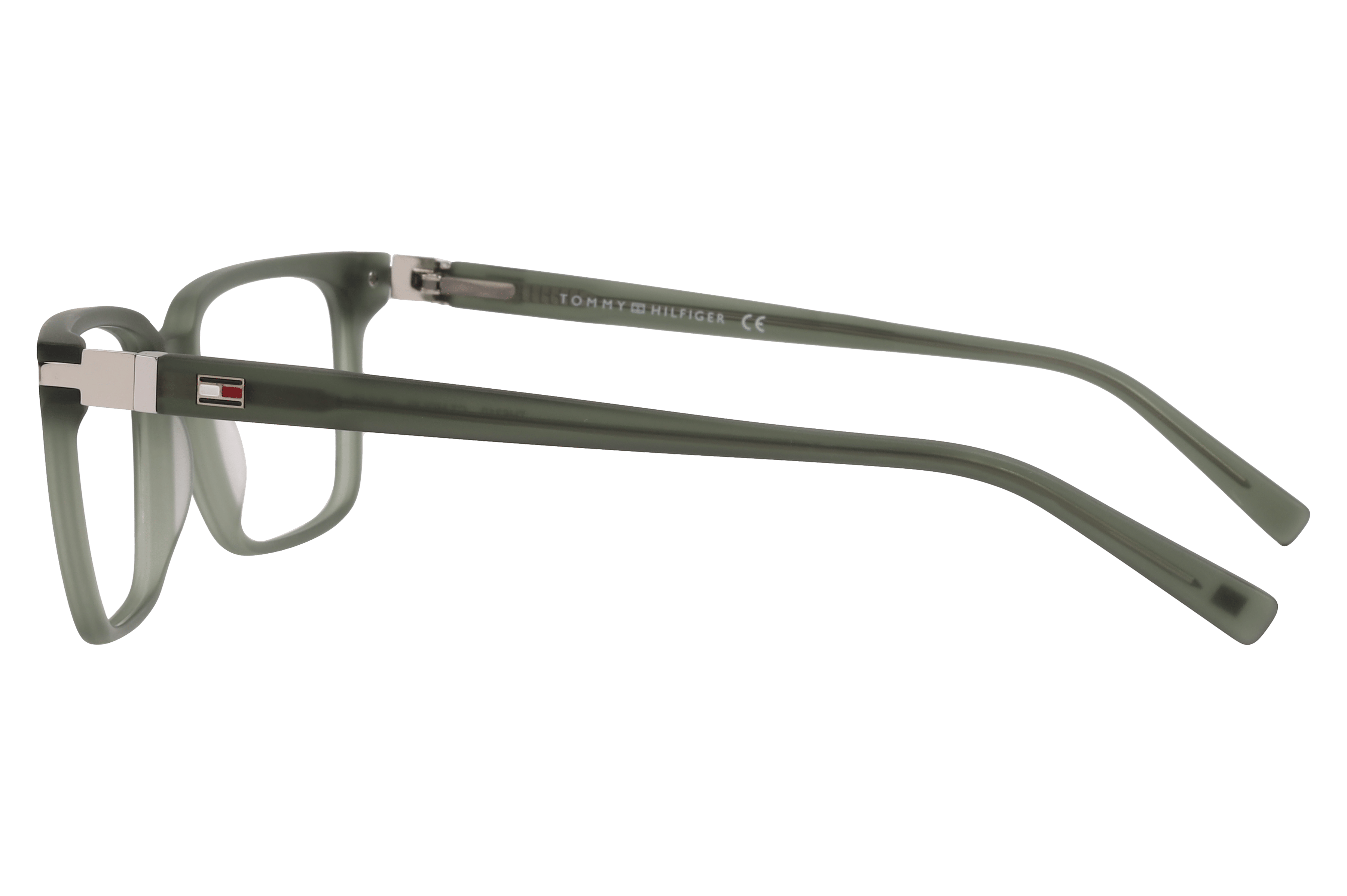 Tommy Hilfiger TH 6310 Frame Olive Male Full Shell Frame — Olive frame — view 3