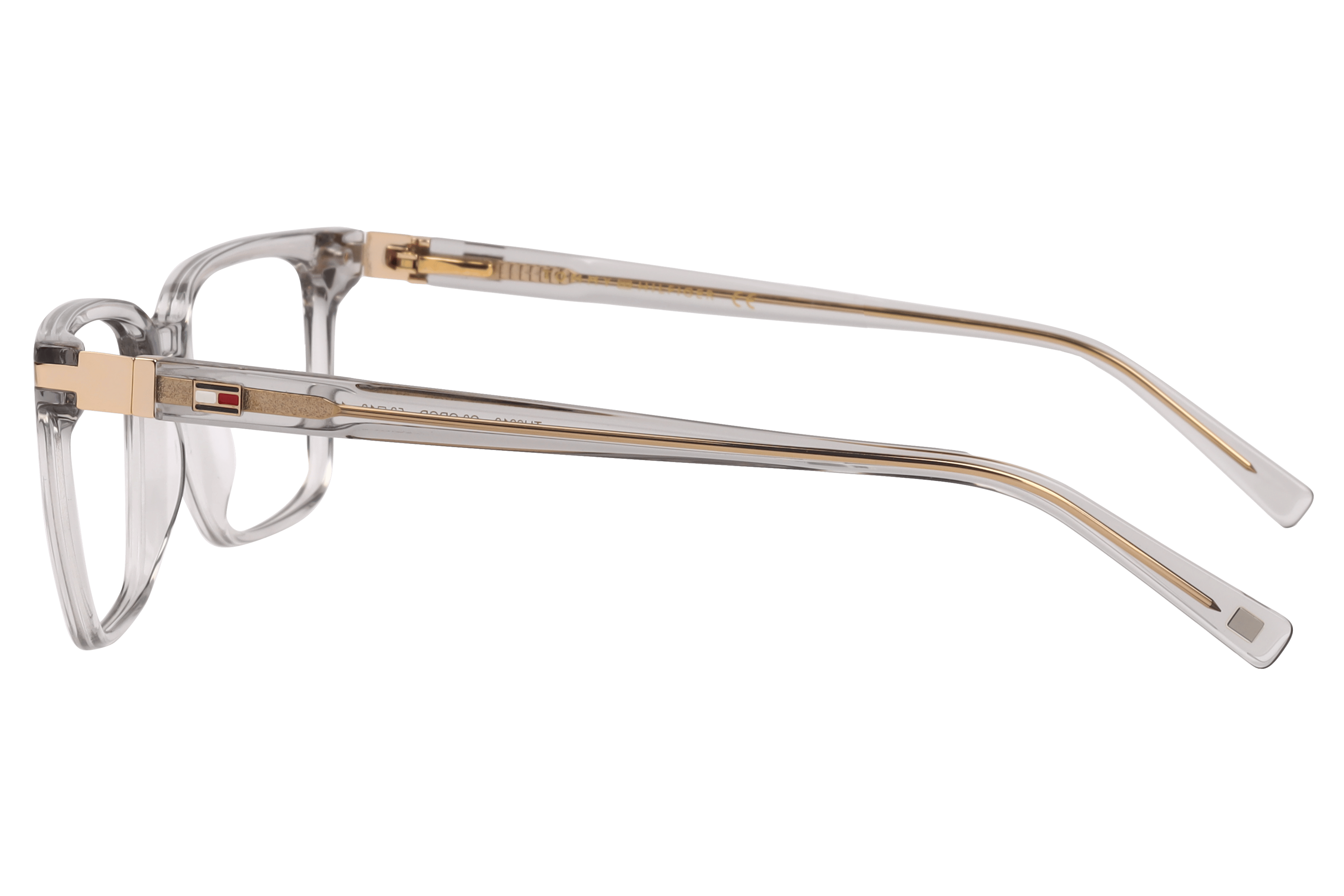 Tommy Hilfiger TH 6310 Frame Transparent Grey Male Full Shel Frame — Transparent Grey frame — view 2