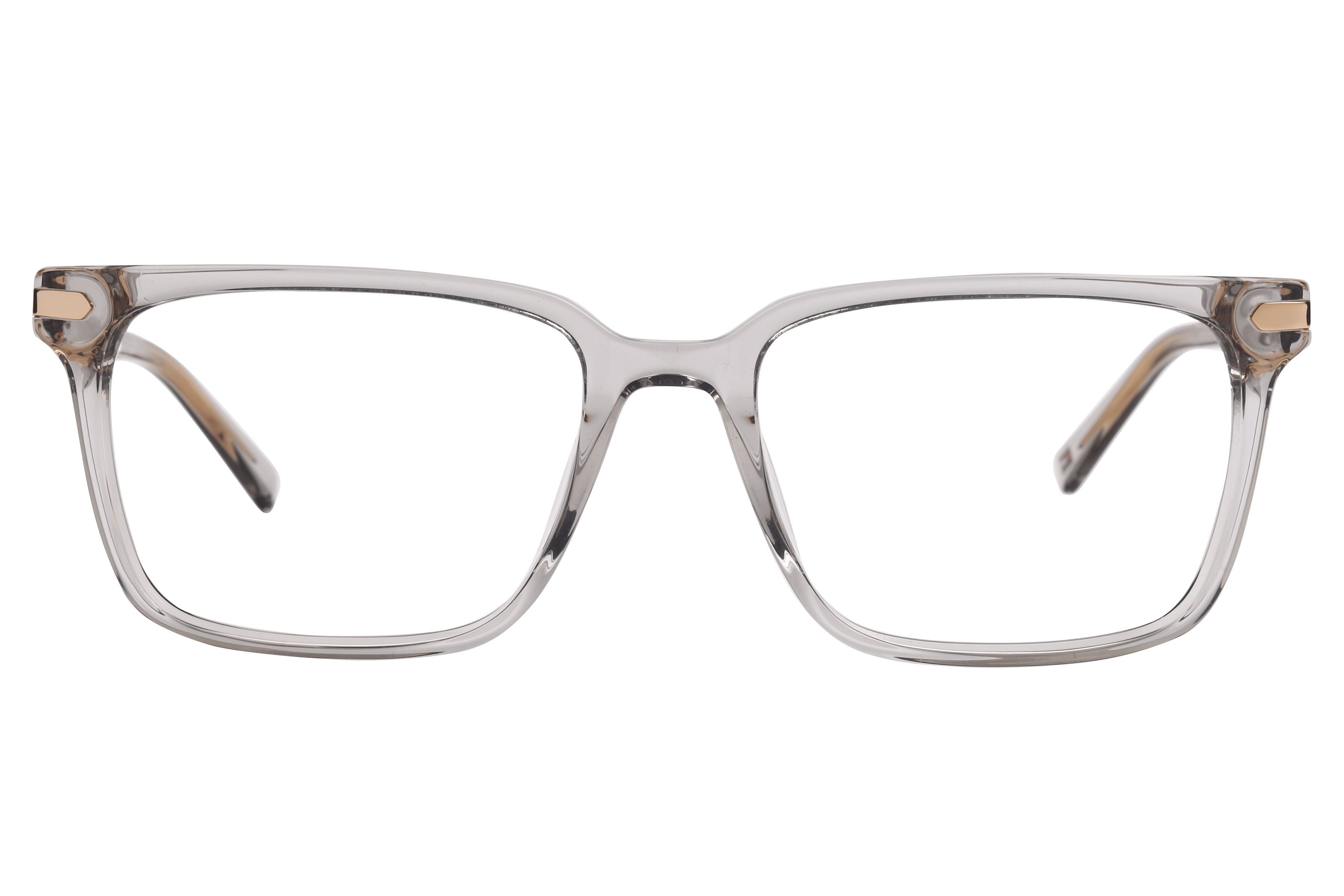 Tommy Hilfiger TH 6310 Frame Transparent Grey Male Full Shel Frame — Transparent Grey frame — view 3
