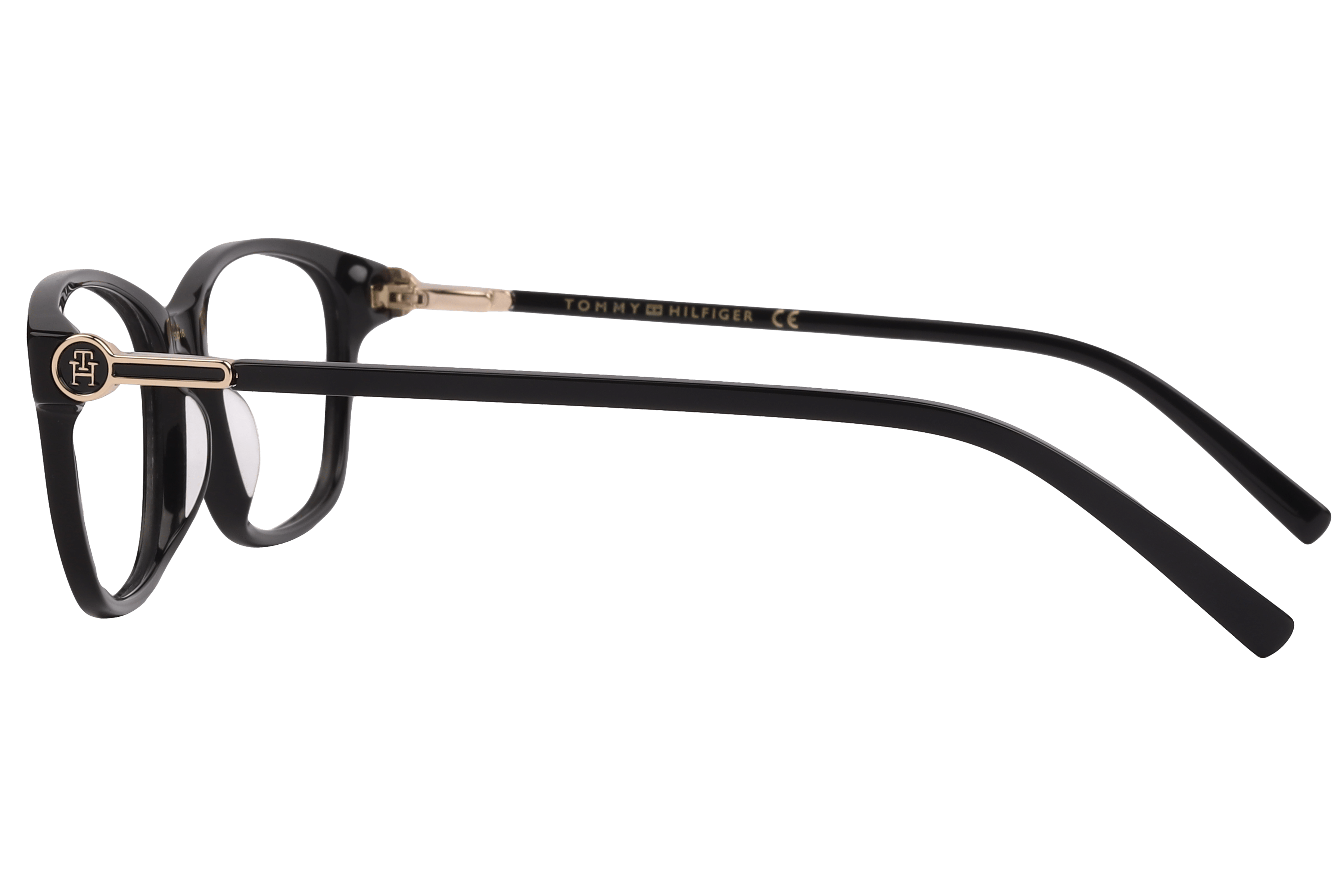 Tommy Hilfiger TH 6318 Frame Black Female Full Shell Frame — Black frame — view 3