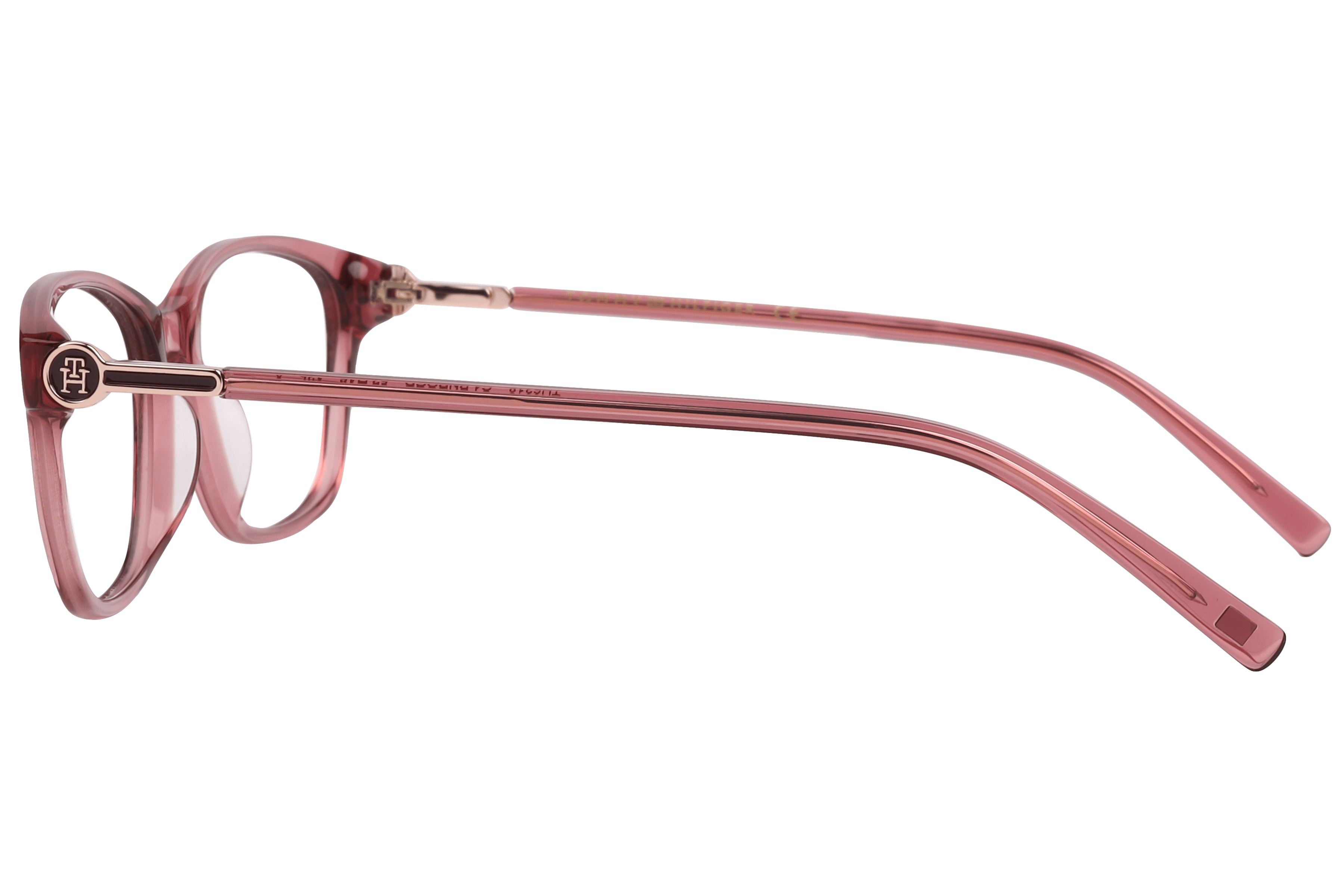 Tommy Hilfiger TH 6318 Frame Pink Female Full Shell Frame — Pink frame — view 3