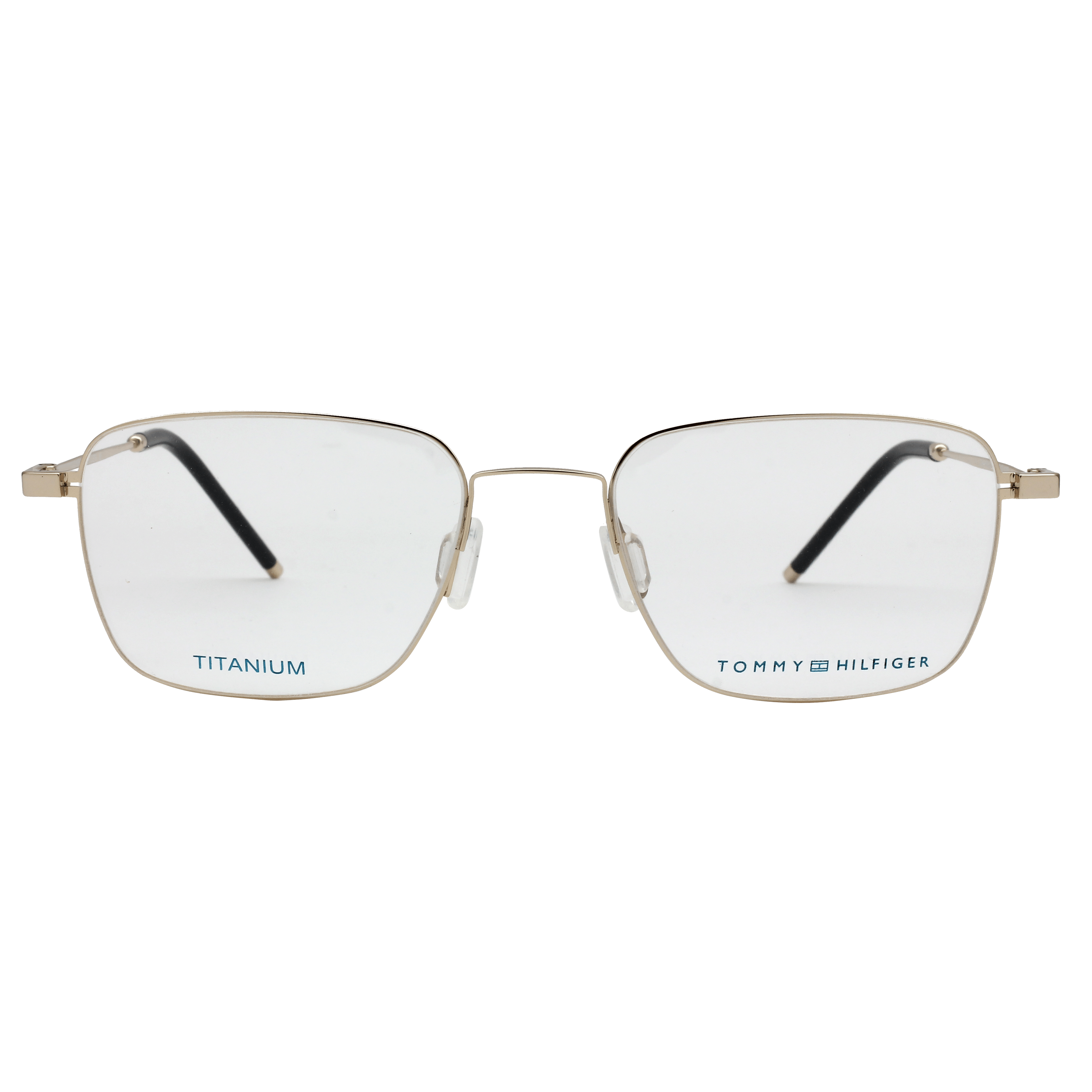Tommy Hilfiger TH 1054 Frame Gold Male Full Titanium Frame — Gold frame — view 2
