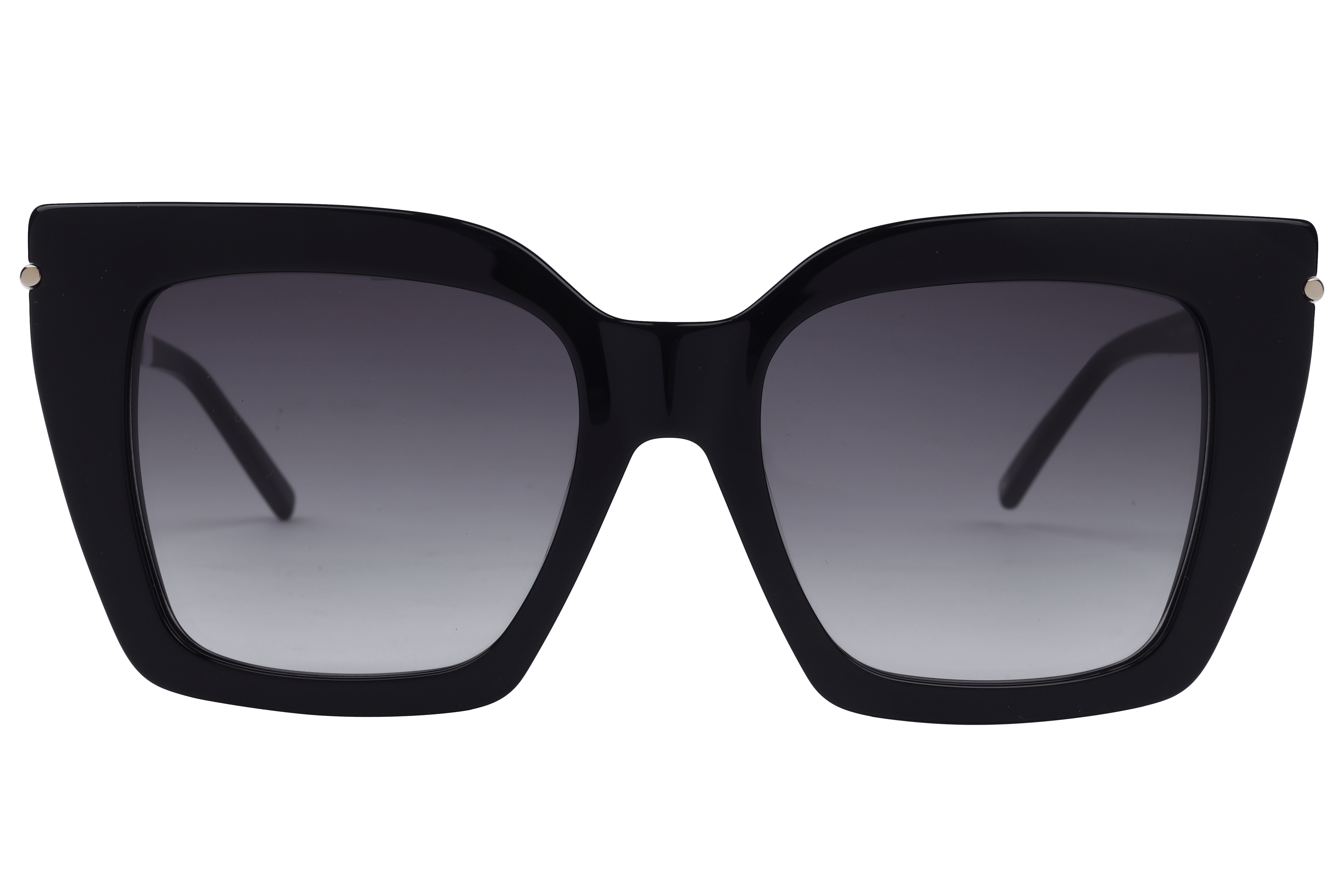 Tommy Hilfiger TH 2632 Sunglass Black Female Full Metal Sunglass — Black frame — view 2