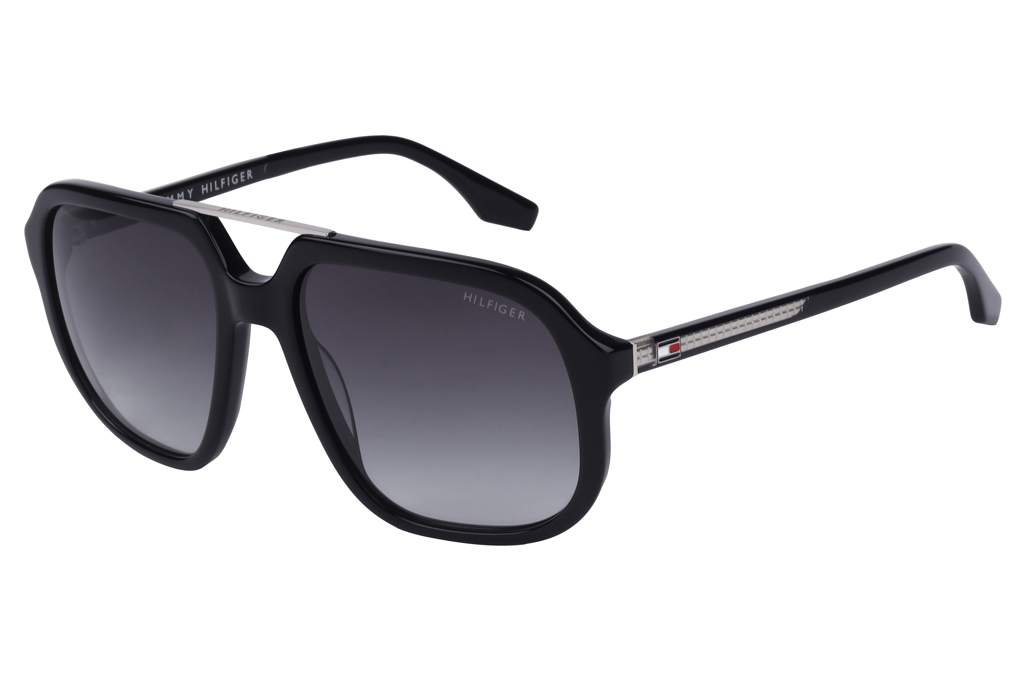 Tommy Hilfiger TH 2653 Sunglass Black Male Full Shell — Black frame