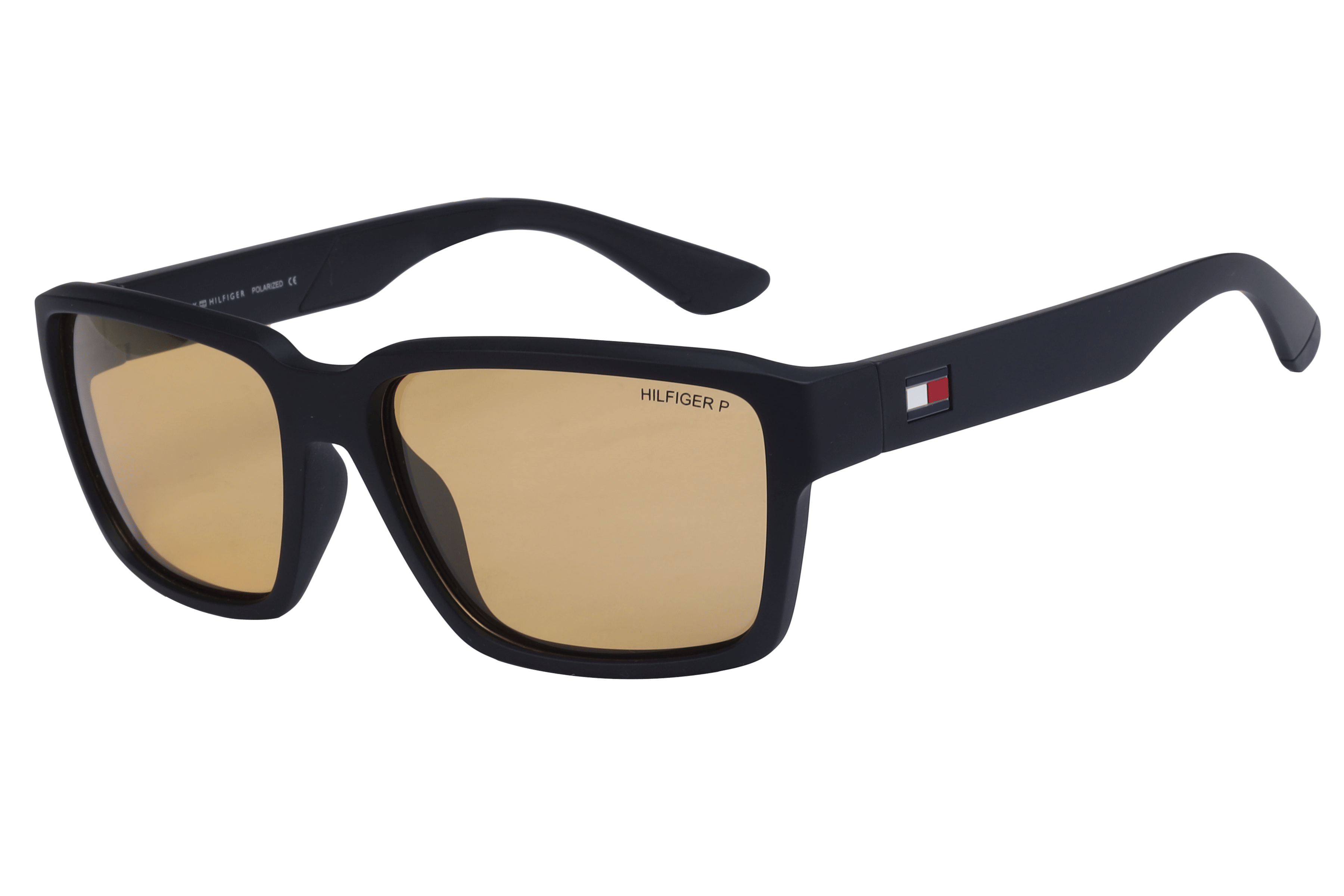 Tommy Hilfiger TH1582 Sunglass Matt Black Male Full Shell — Matt Black frame