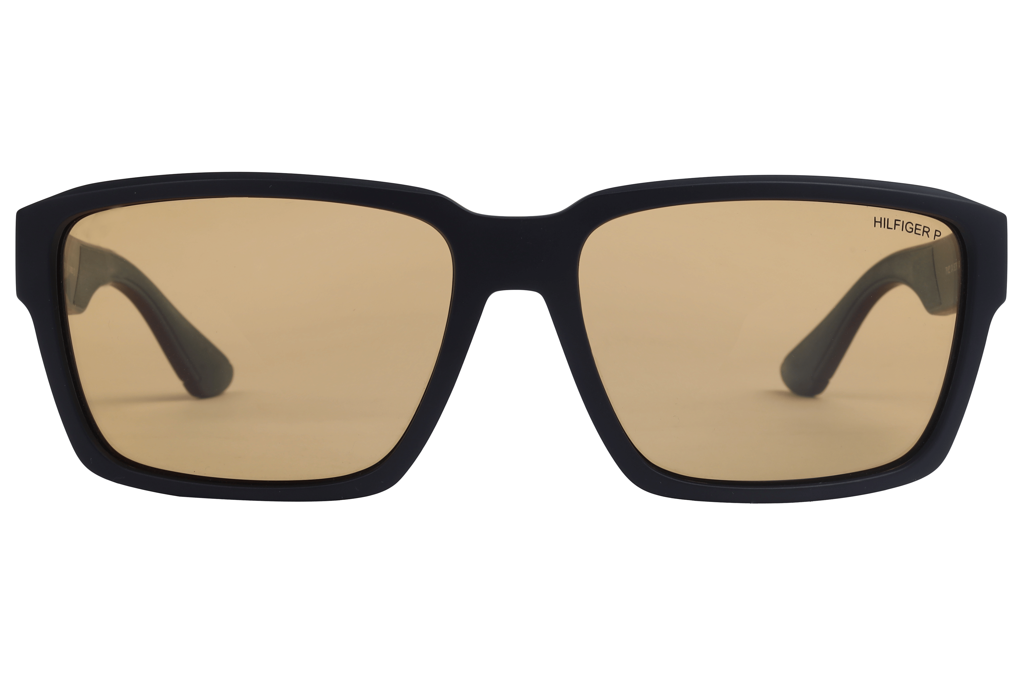 Tommy Hilfiger TH1582 Sunglass Matt Black Male Full Shell Sunglass — Matt Black frame — view 2