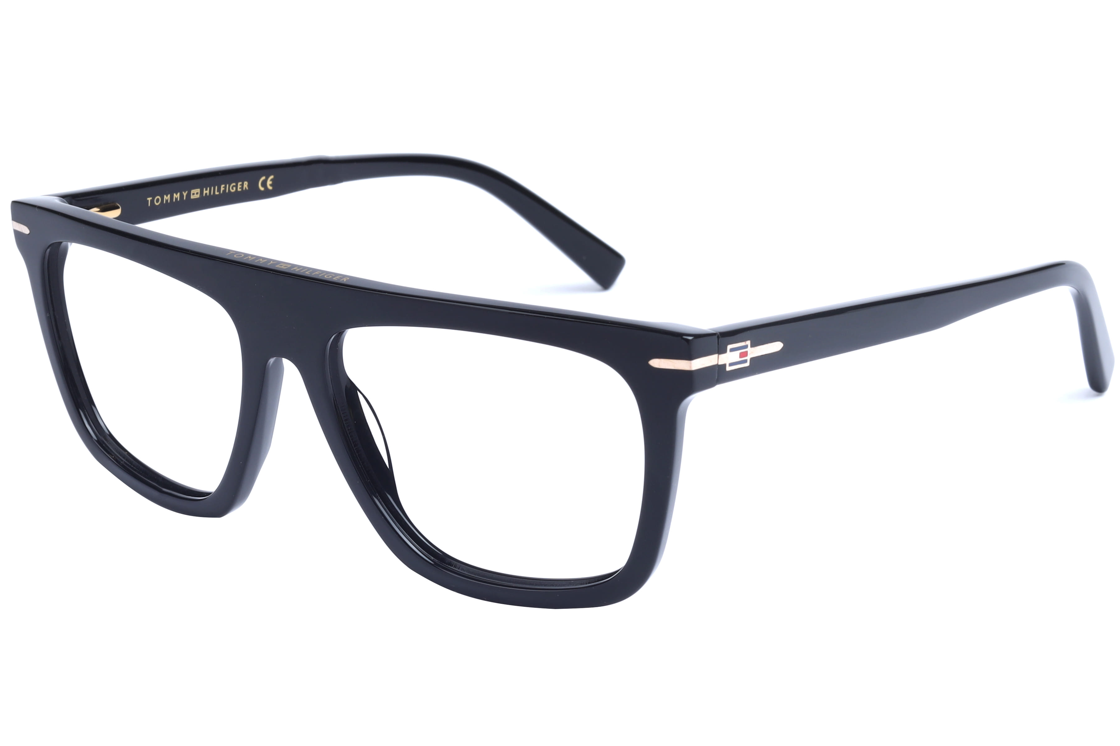 Tommy Hilfiger TH6346 Frame Black Male Full Shell Frame — Black frame — view 1