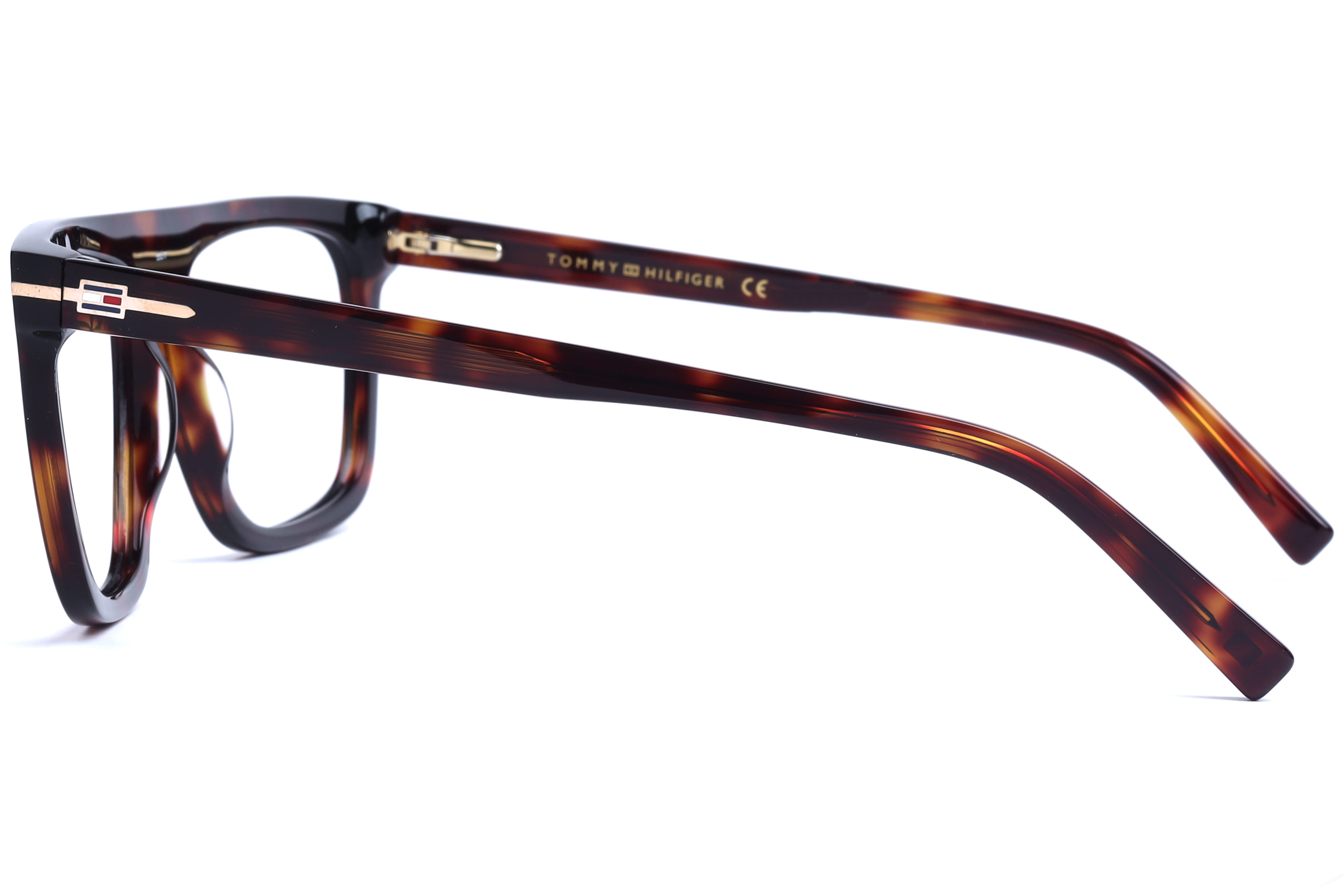 Tommy Hilfiger TH6346 Frame Havana Male Full Shell Frame — Havana frame — view 3