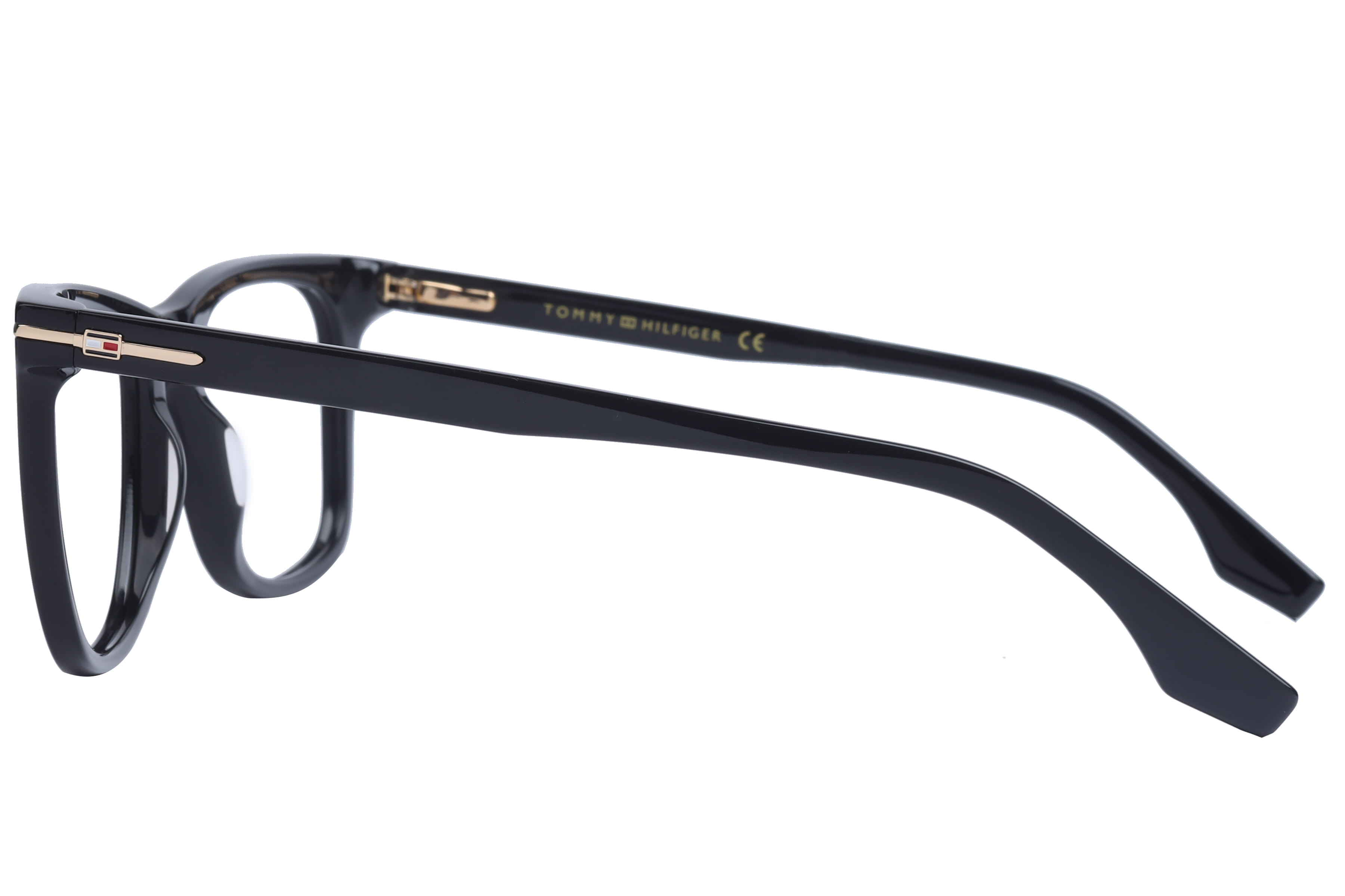 Tommy Hilfiger TH6344 Frame Black Male Full Shell Frame — Black frame — view 3