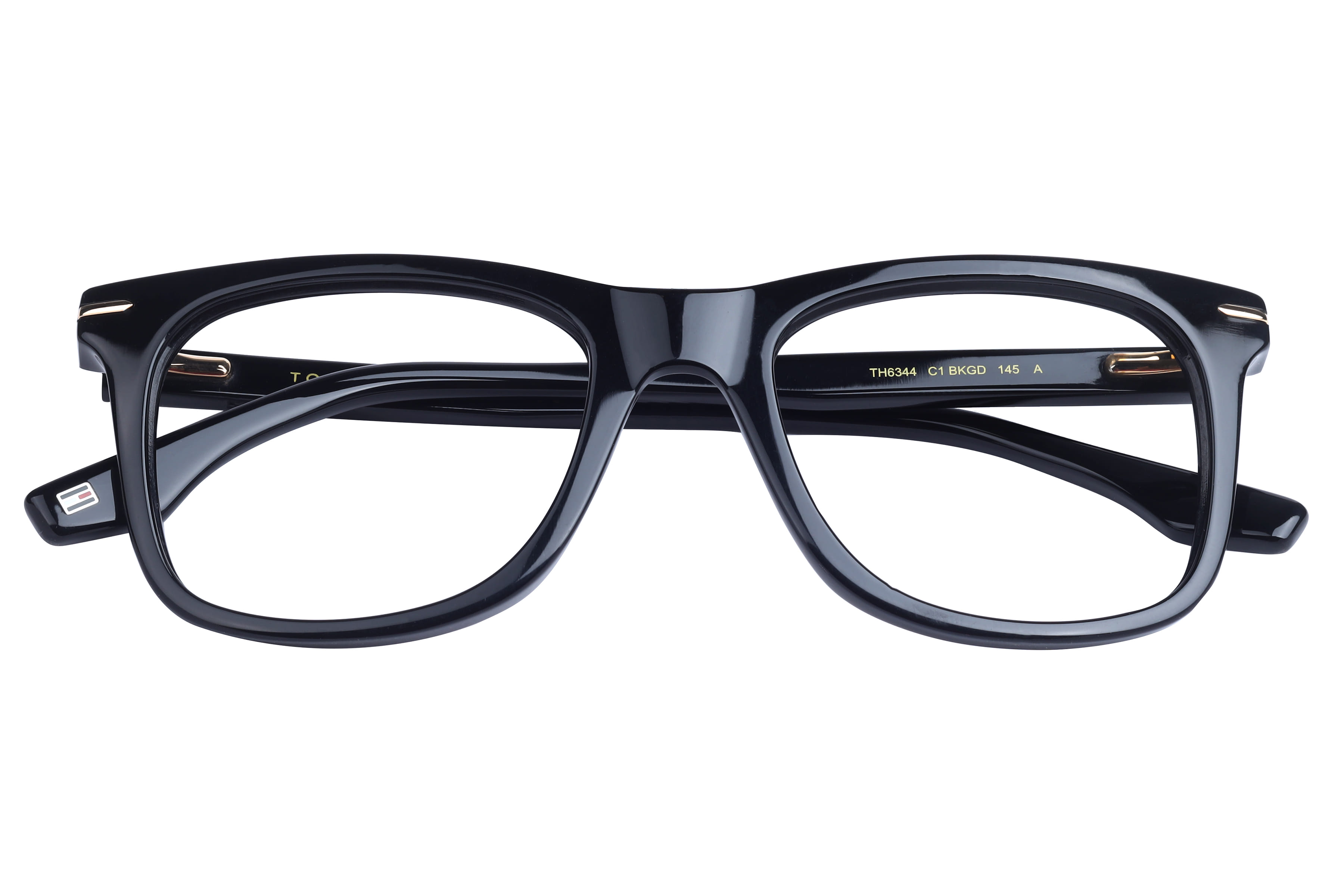 Tommy Hilfiger TH6344 Frame Black Male Full Shell Frame — Black frame — view 4