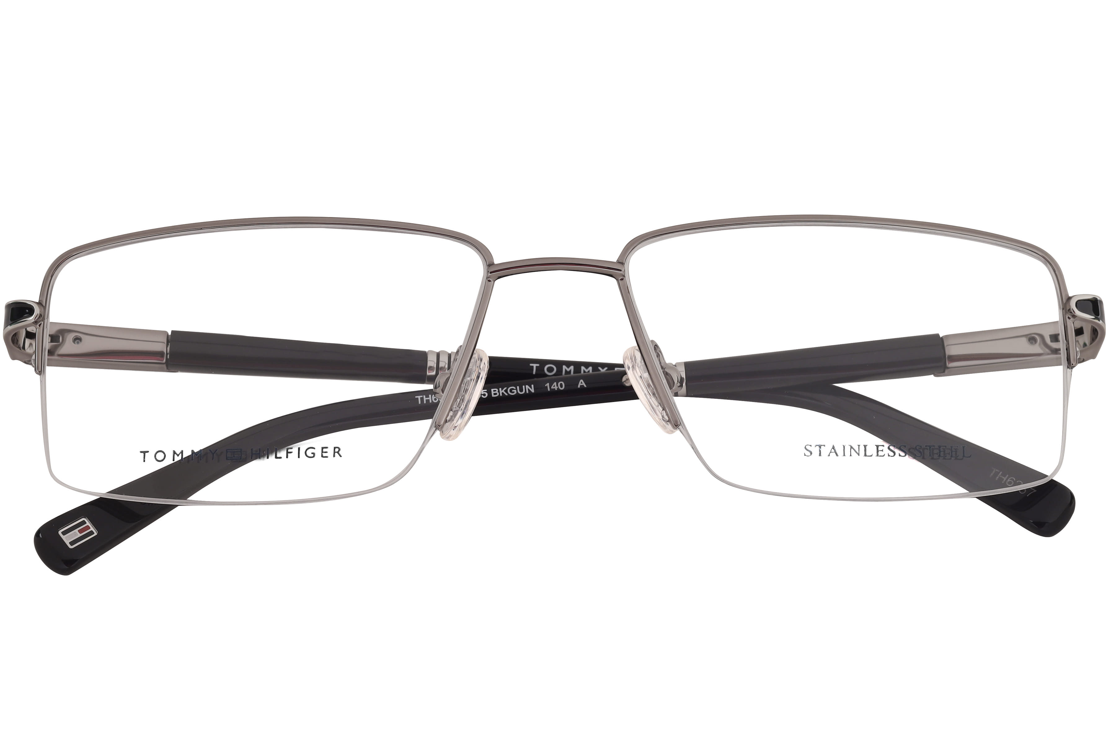 Tommy Hilfiger TH6355 Frame Gun Metal Male Supra Shell Frame — Gun Metal frame — view 3