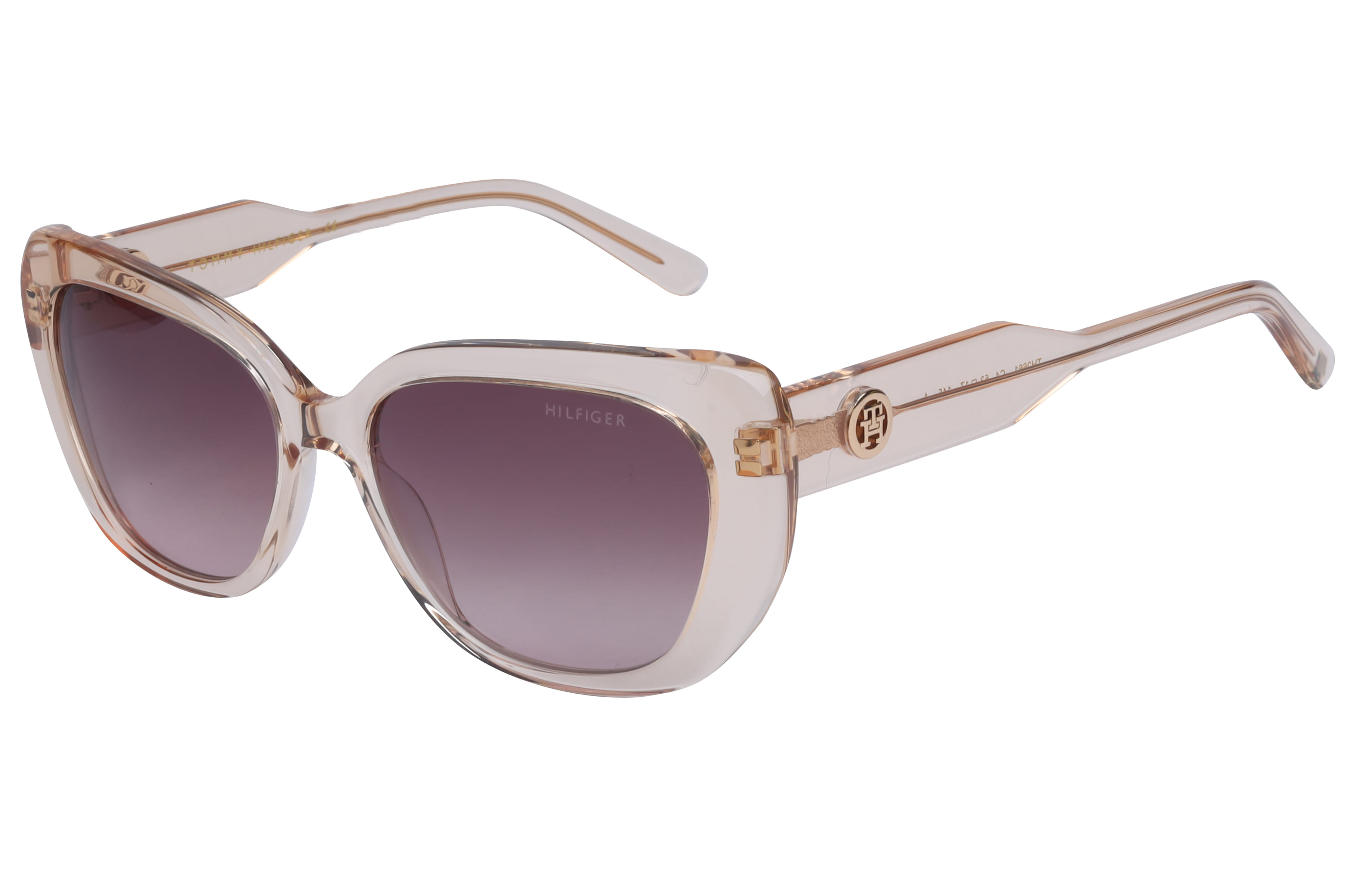 TOMMY HILFIGER TH2661 C4 TH2661 Sunglass Transparent Brown F Sunglass — Transparent Brown frame — view 1
