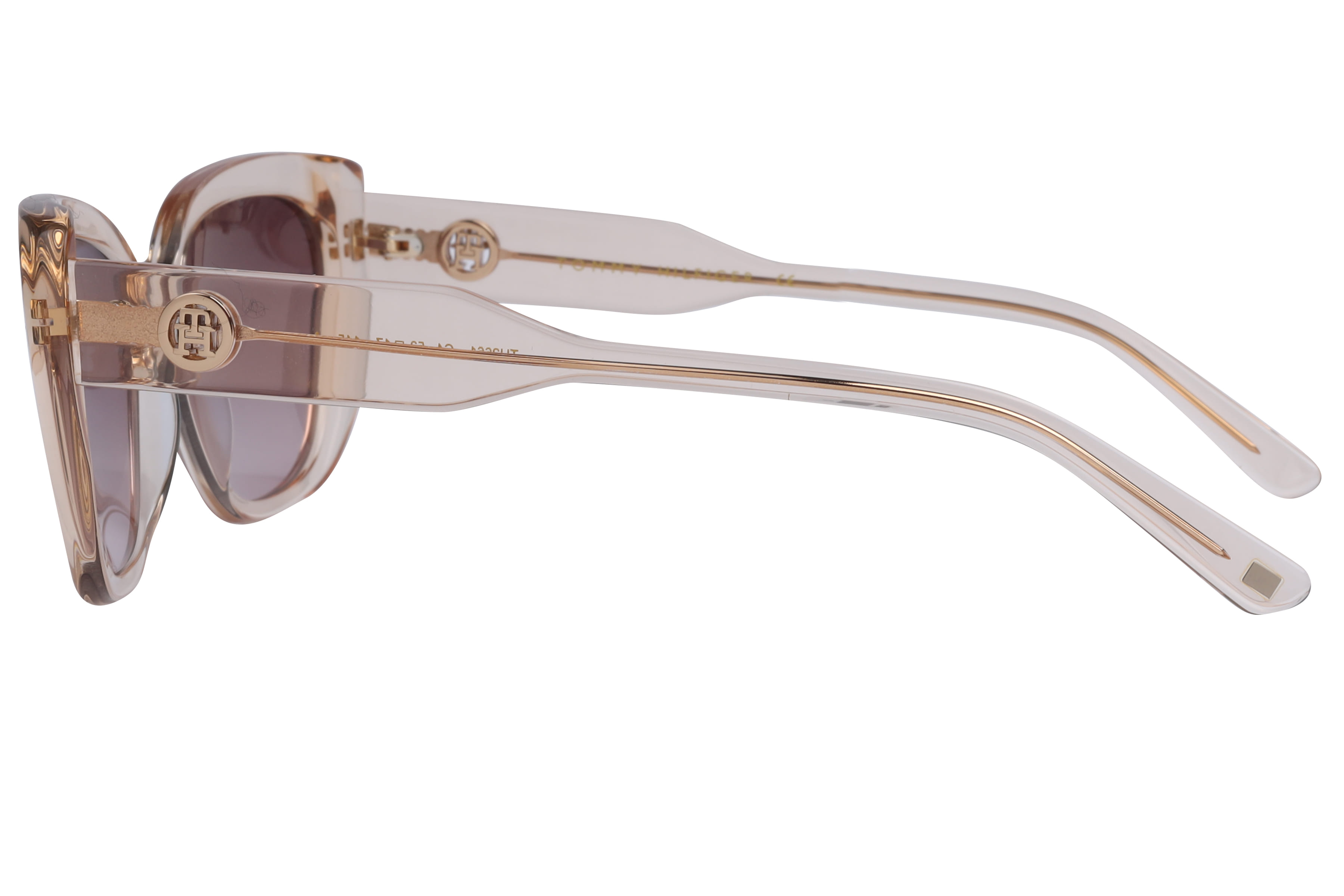 TOMMY HILFIGER TH2661 C4 TH2661 Sunglass Transparent Brown F Sunglass — Transparent Brown frame — view 3