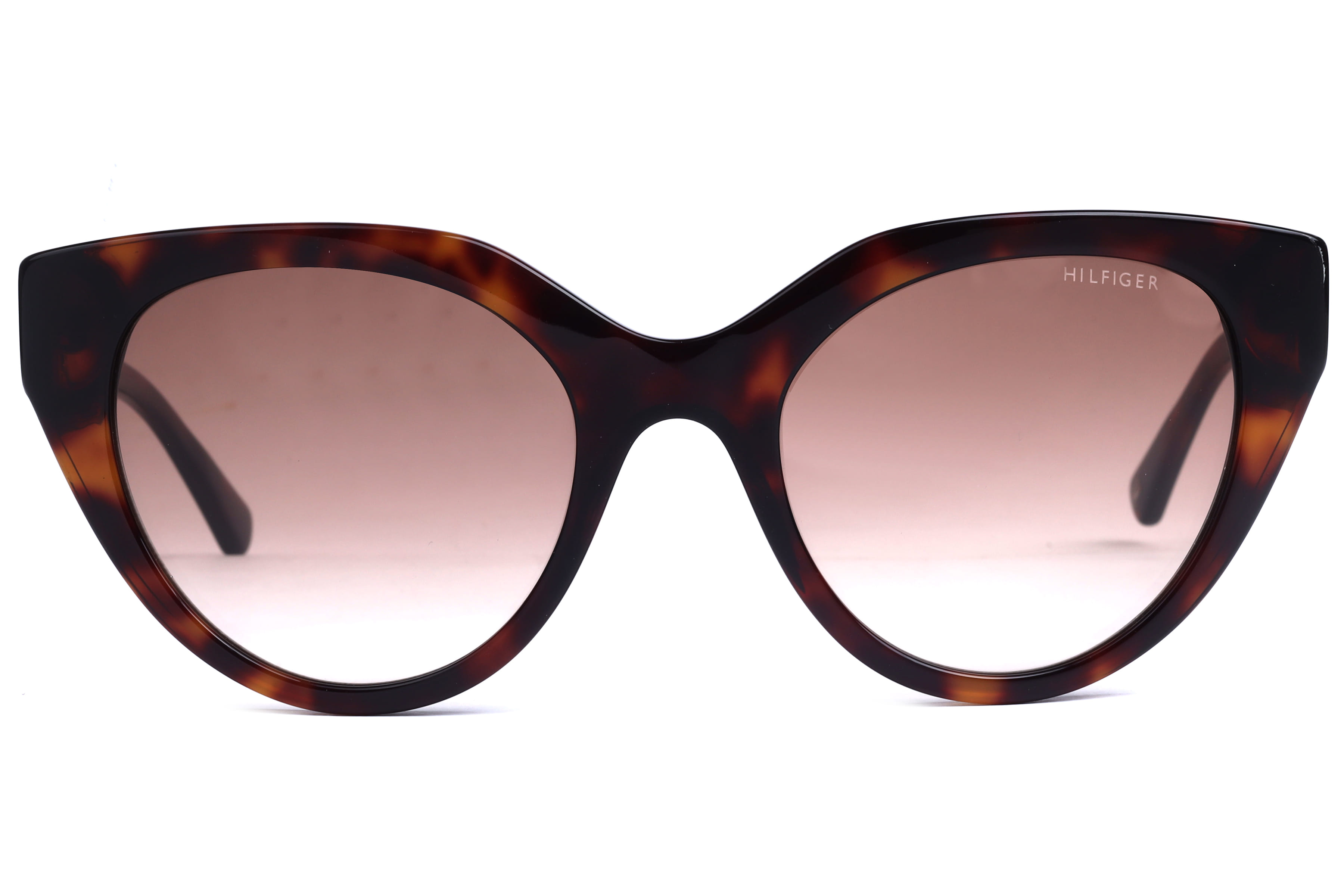Tommy Hilfiger TH2663 Sunglass Havana Female Full Shell Sunglass — Havana frame — view 2