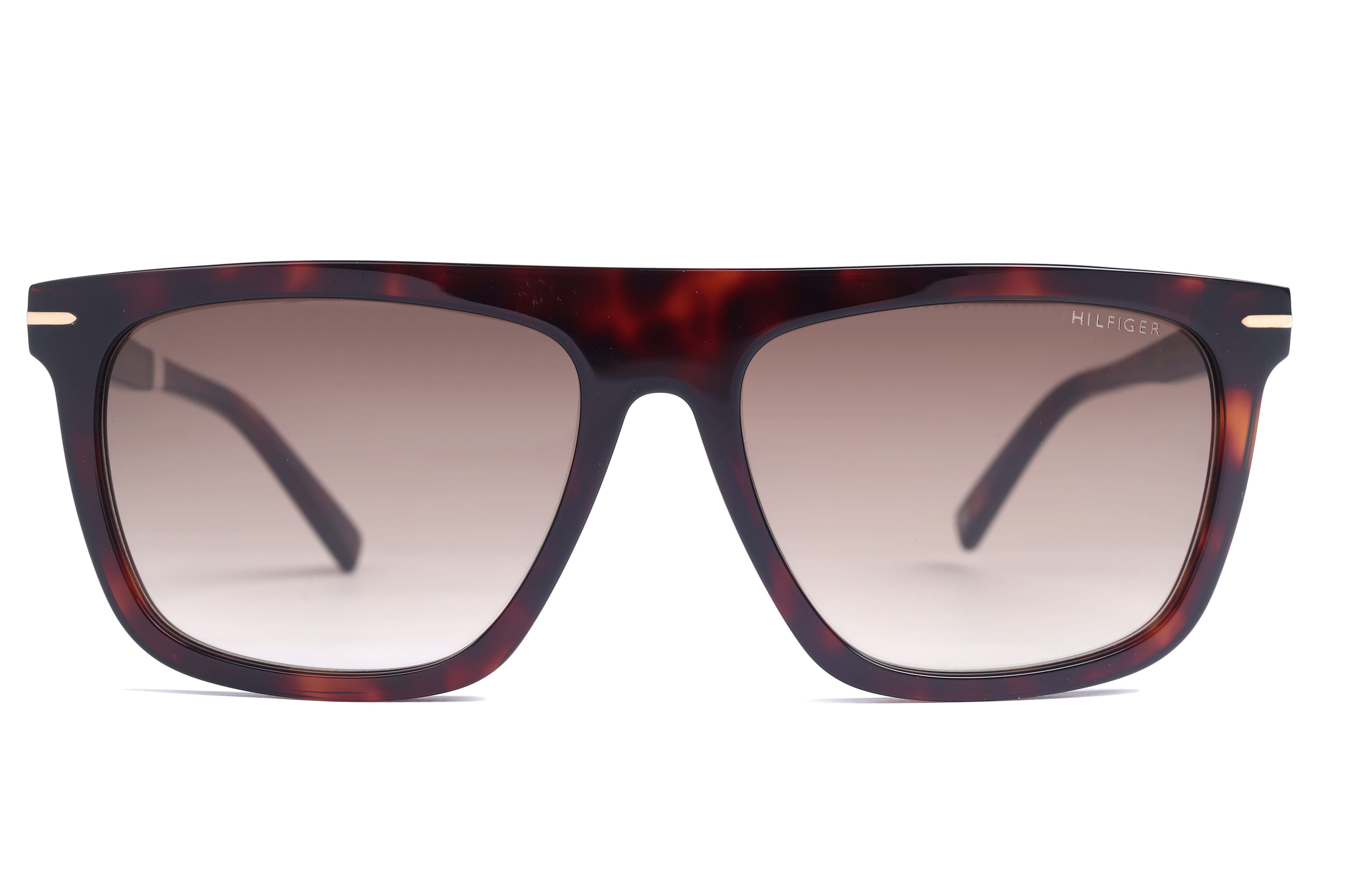 Tommy Hilfiger TH2657 Sunglass Havana Male Full Shell Sunglass — Havana frame — view 1