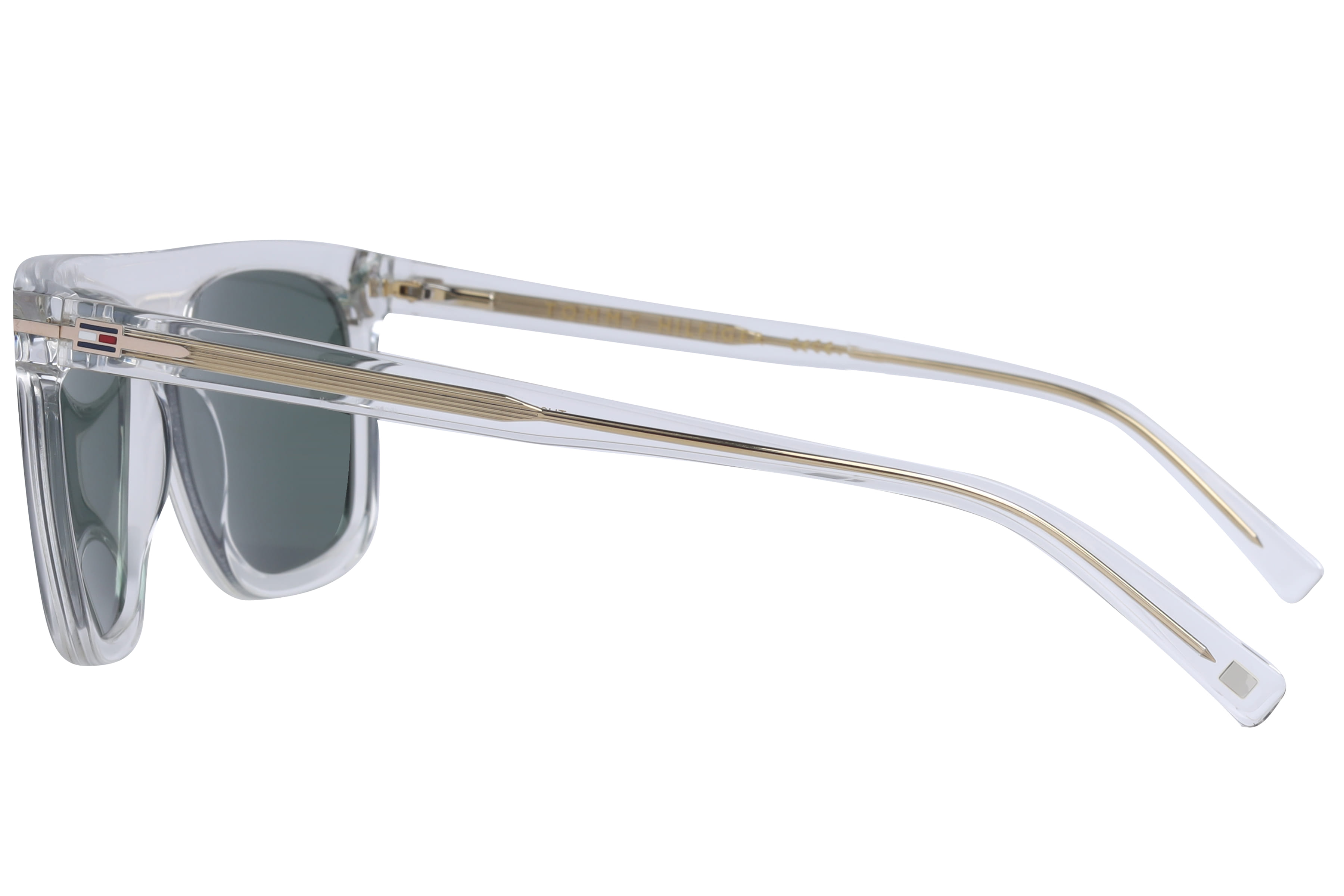 Tommy Hilfiger TH2657 Sunglass Transparent Male Full Shell Sunglass — Transparent frame — view 2