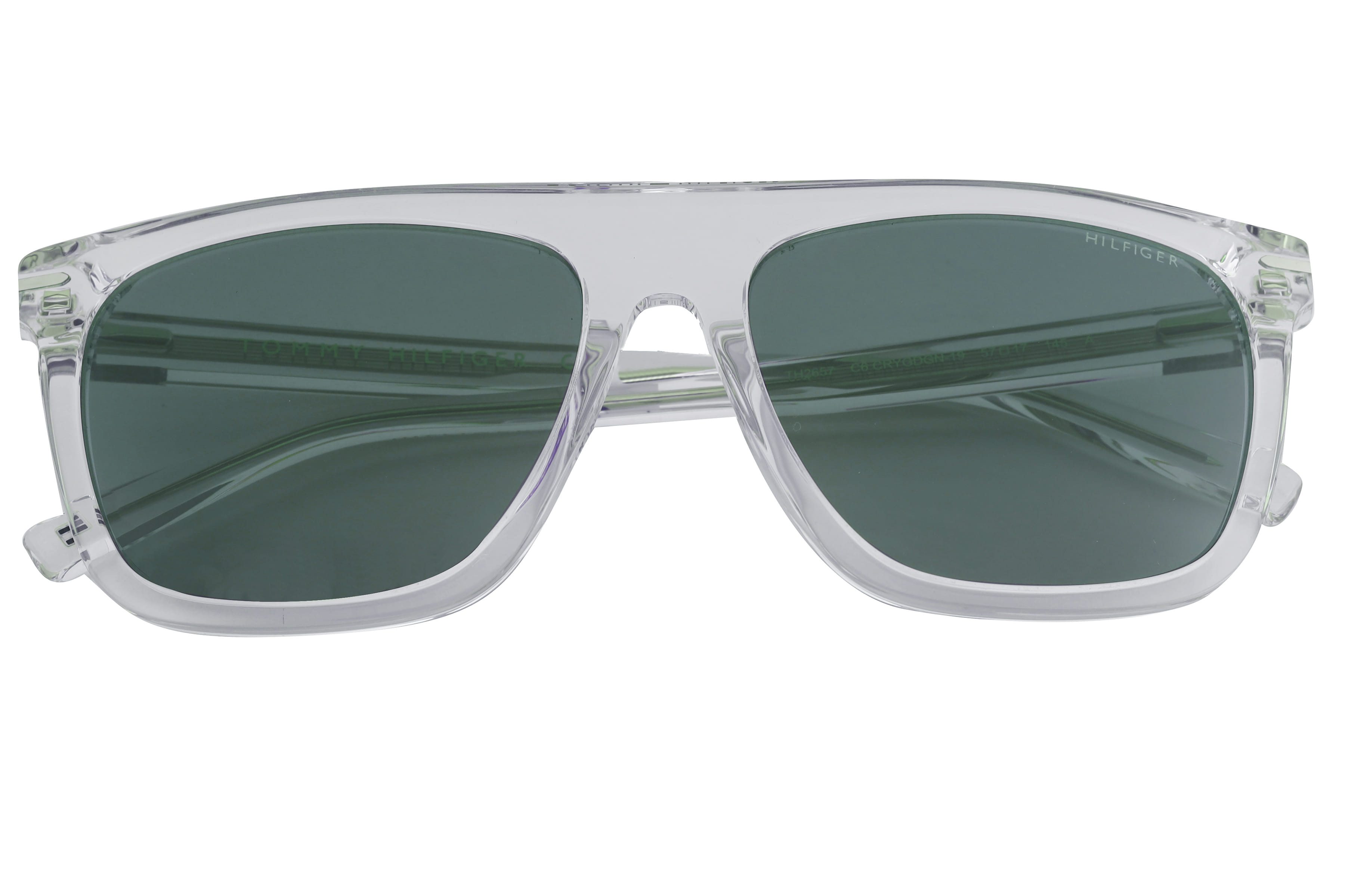 Tommy Hilfiger TH2657 Sunglass Transparent Male Full Shell Sunglass — Transparent frame — view 3