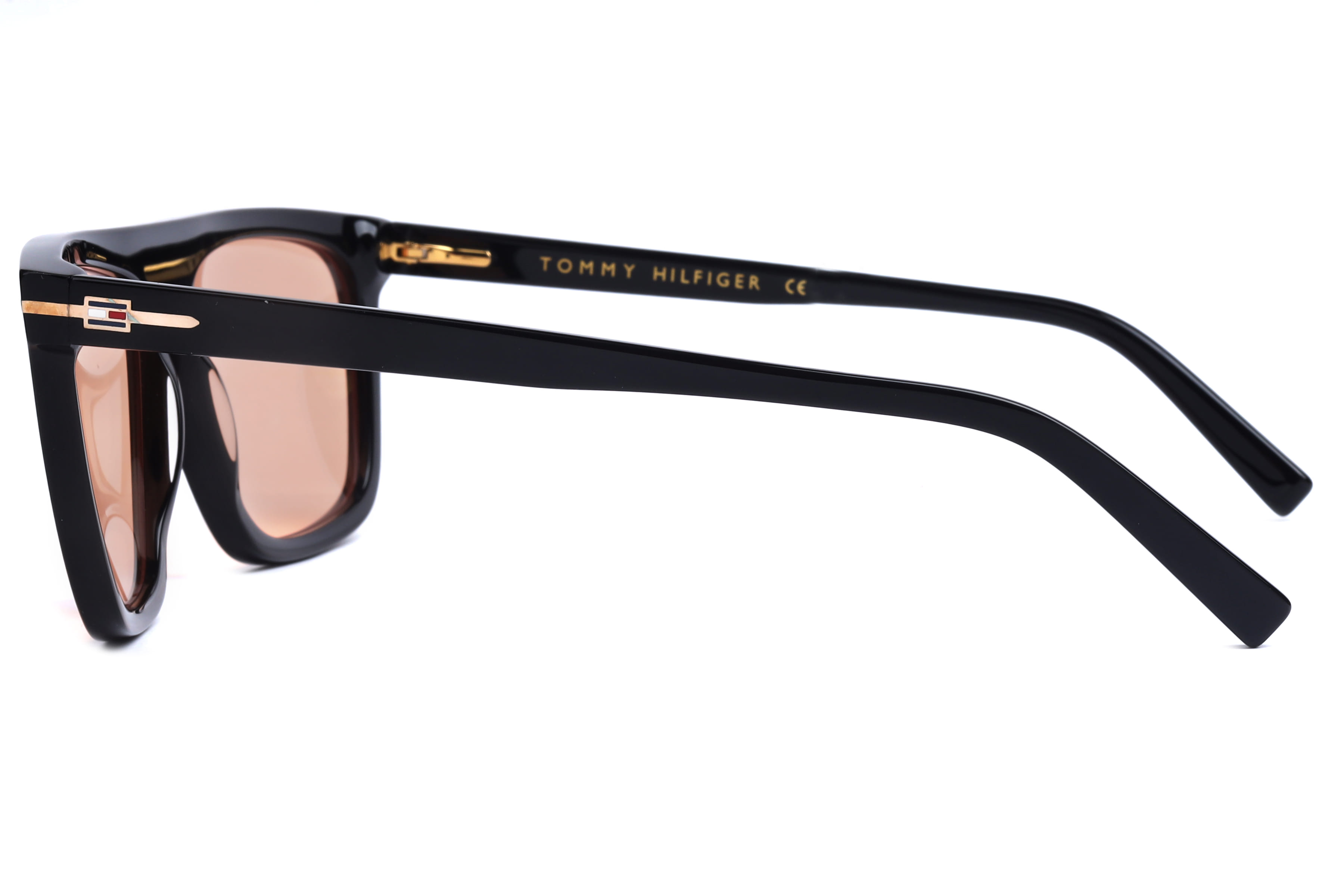 Tommy Hilfiger TH2657 Sunglass Black Male Full Shell Sunglass — Black frame — view 2
