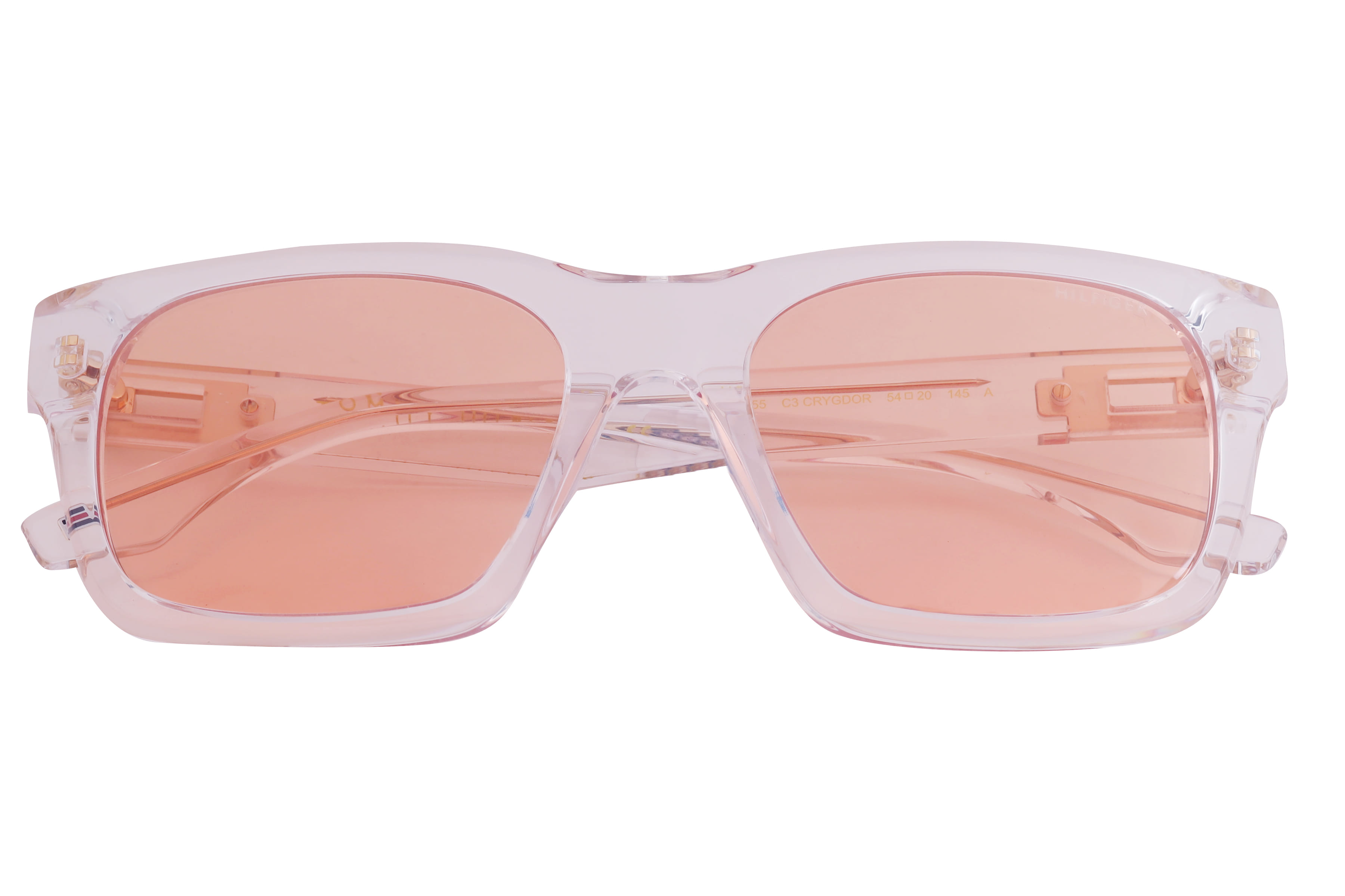 Tommy Hilfiger TH2655 Sunglass Transparent Unisex Full Shell Sunglass — Transparent frame — view 4
