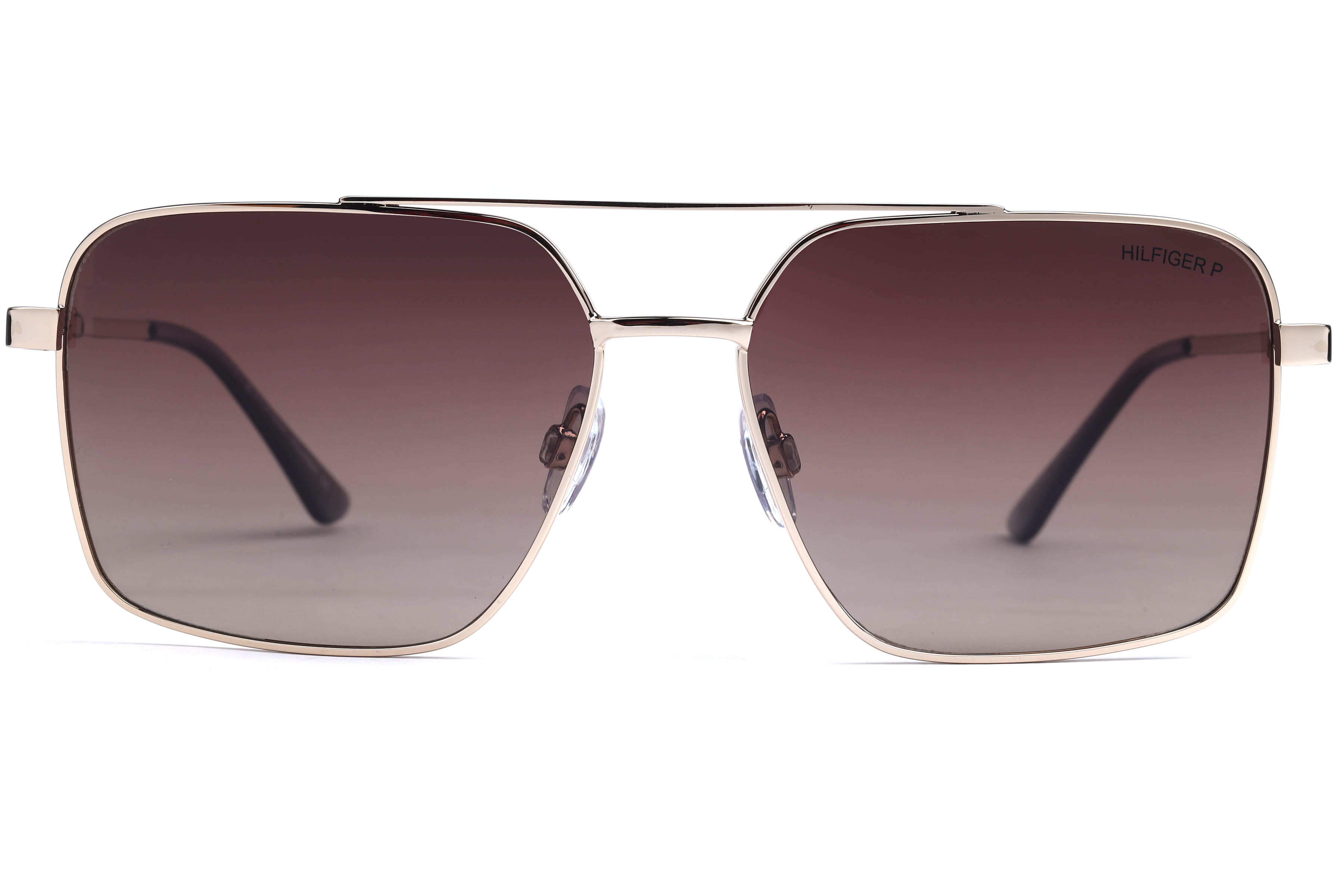 Tommy Hilfiger TH 1578PL Sunglass Gold Male Full Metal Sunglass — Gold frame — view 1