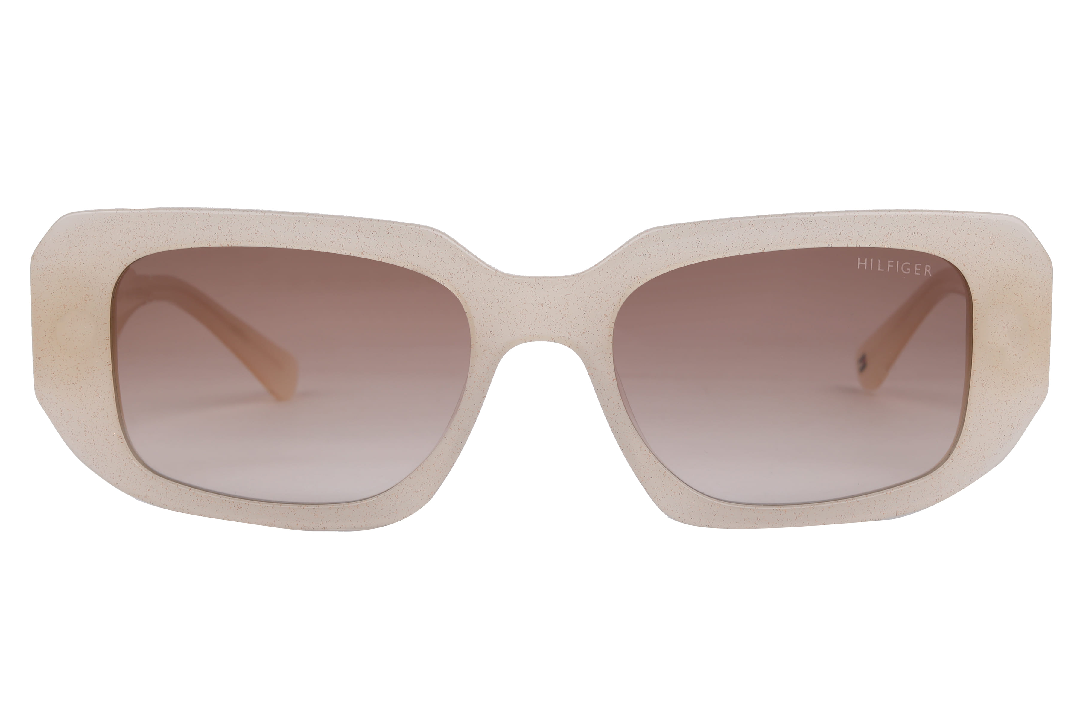 Tommy Hilfiger TH2662 Sunglass Beige Female Full Shell — Beige frame