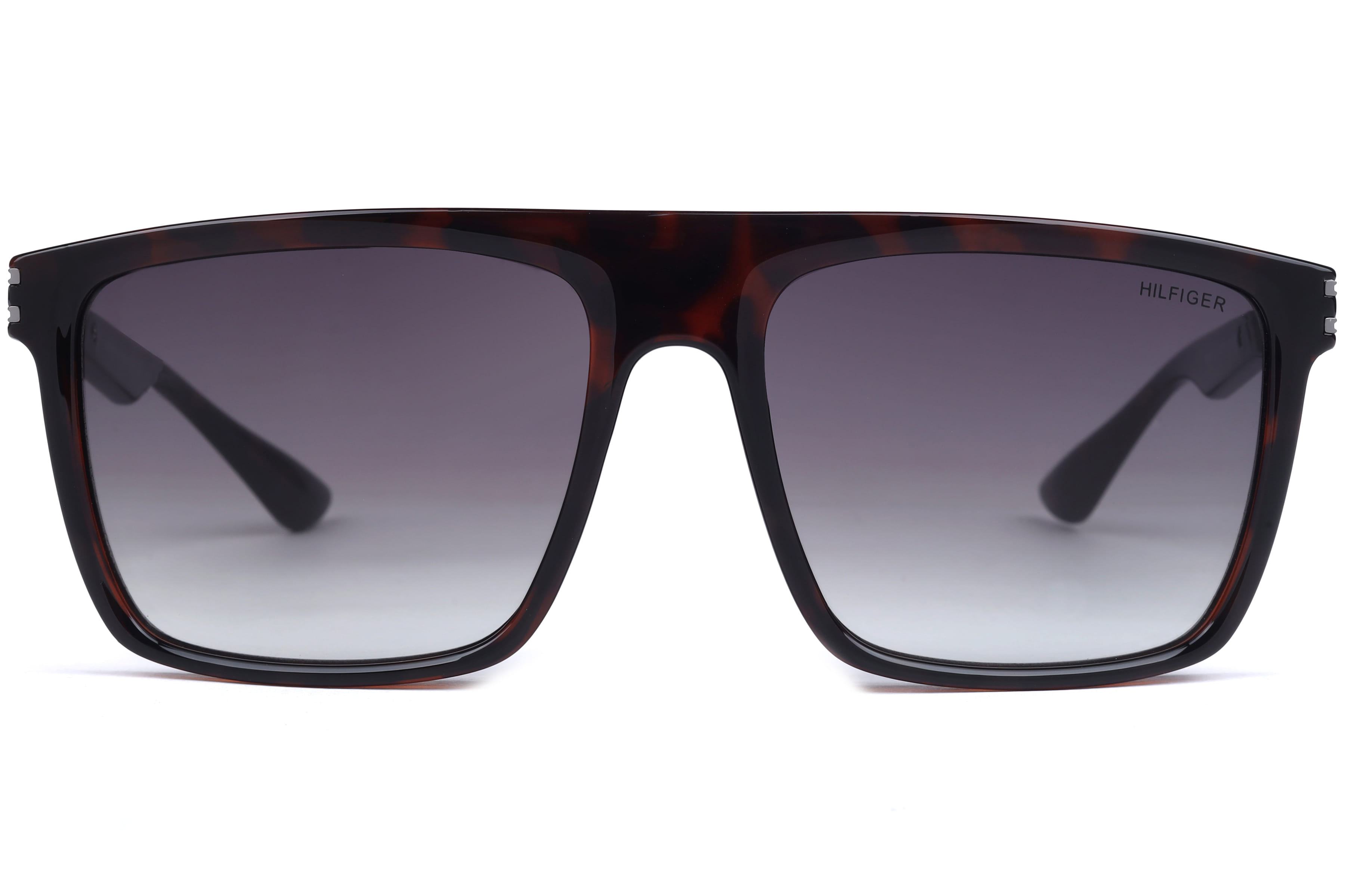 Tommy Hilfiger TH1564 Sunglass Havana Male Full Metal Sunglass — Havana frame — view 2