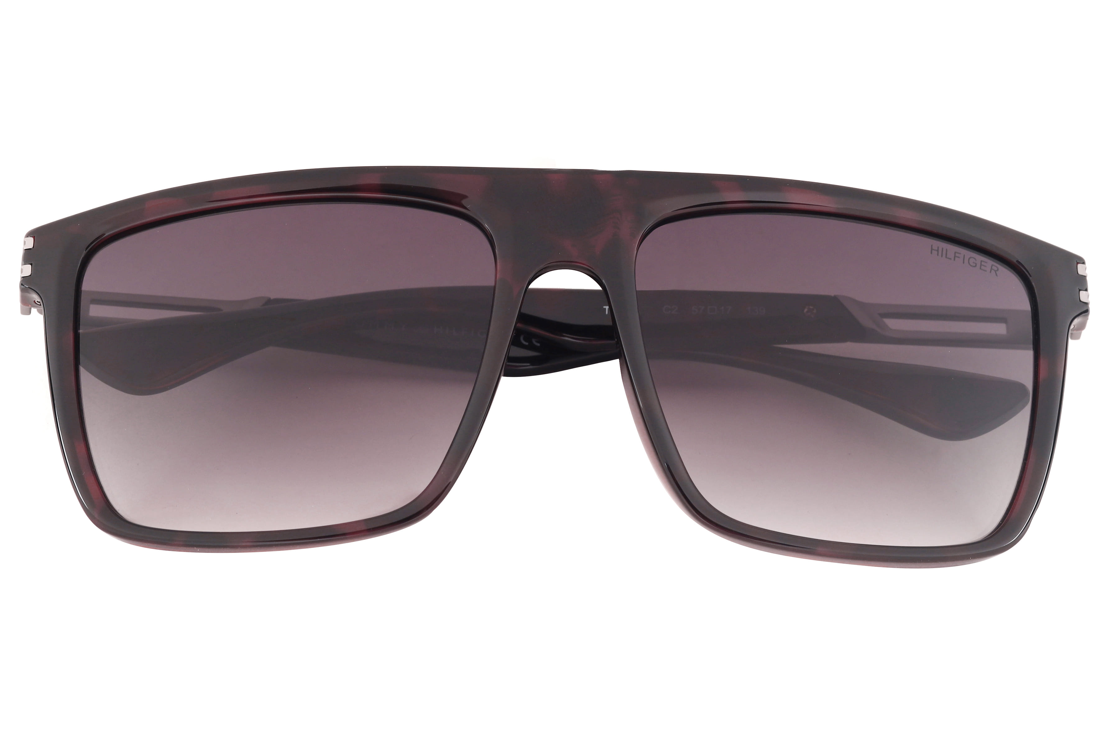 Tommy Hilfiger TH1564 Sunglass Havana Male Full Metal Sunglass — Havana frame — view 4
